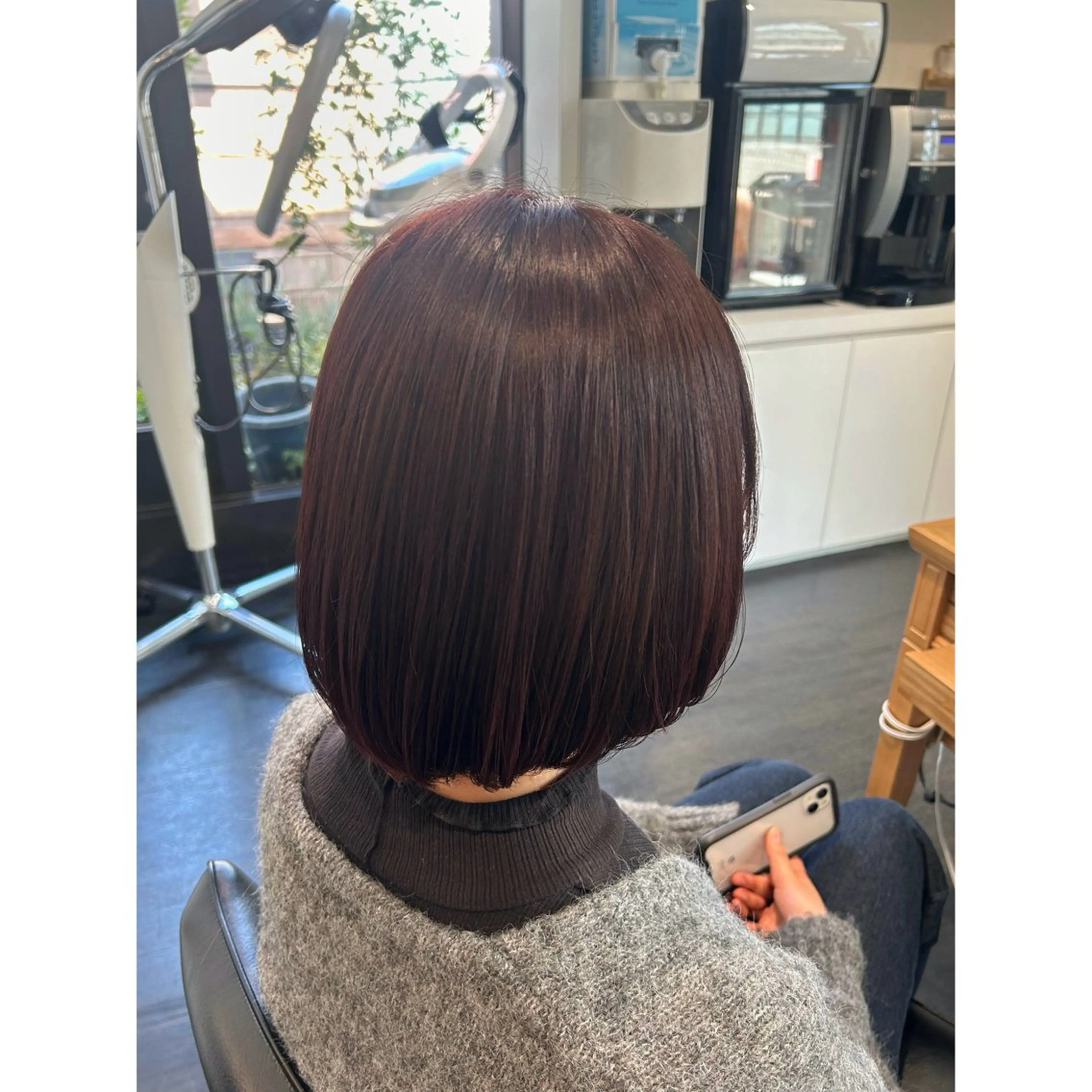 ショート カラー ボブ カット ヘアカラー Mplus  二子玉川所属・◎鹿嶋◎暖色ｶﾗｰ /ﾒﾝｽﾞﾊﾟｰﾏのヘアスタイル