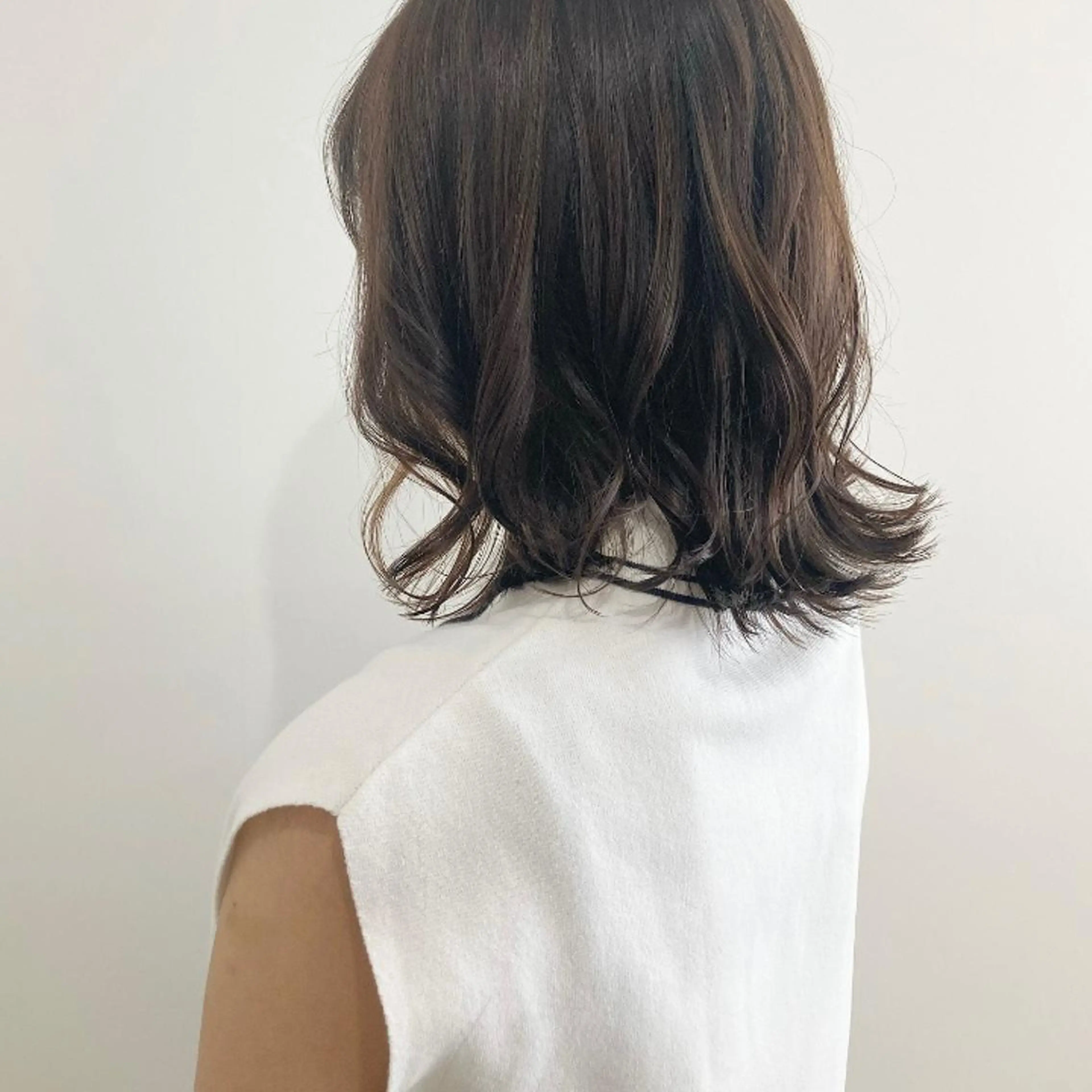 ミディアム カラー インナーカラー お洒落パーマ/ 艶カラー/michiのヘアスタイル