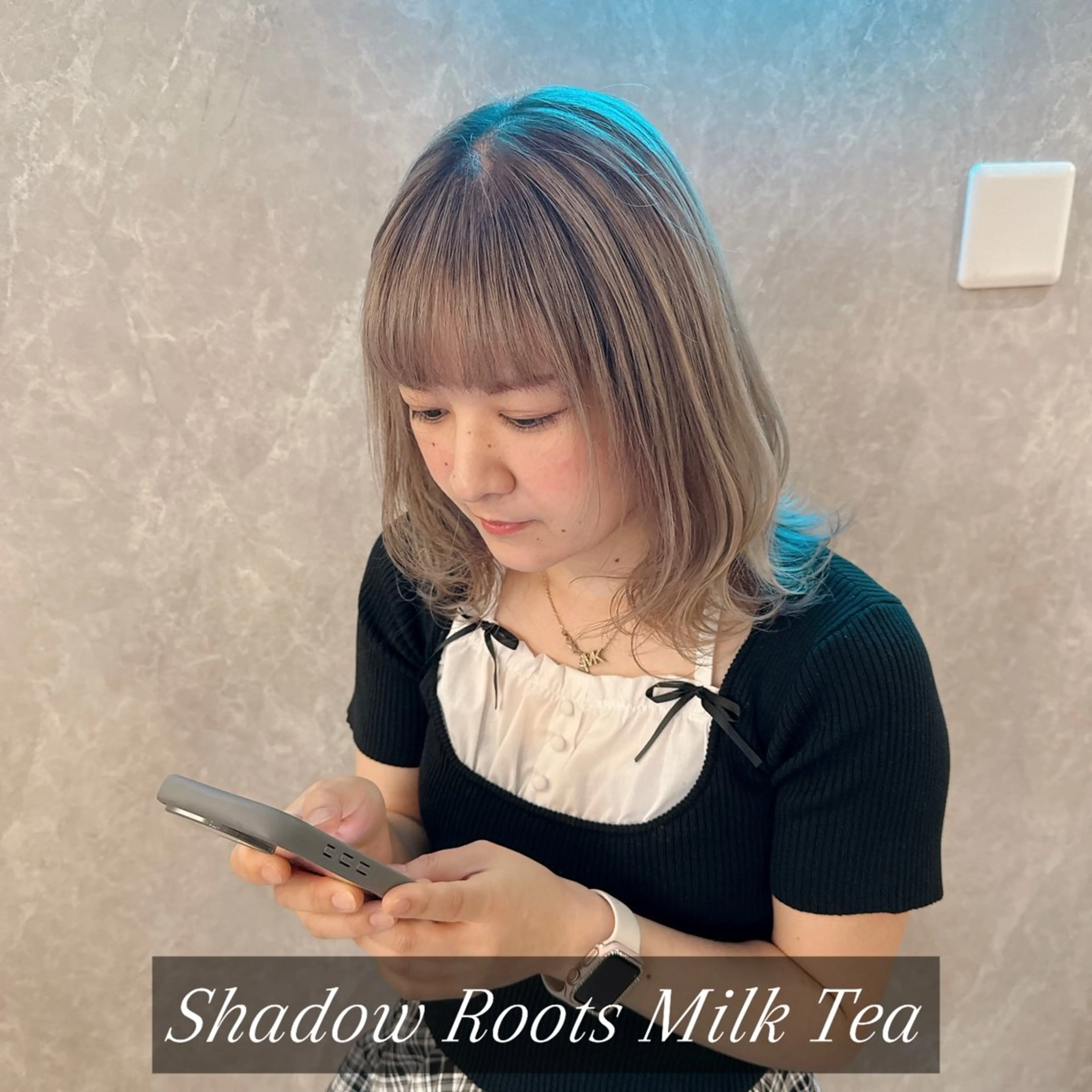セミロング カラー バレイヤージュ ブリーチ ブラウンカラー ケアブリーチ ダブルカラー ヘアカラー トリートメント Lilith 【リリス】のその他イメージ