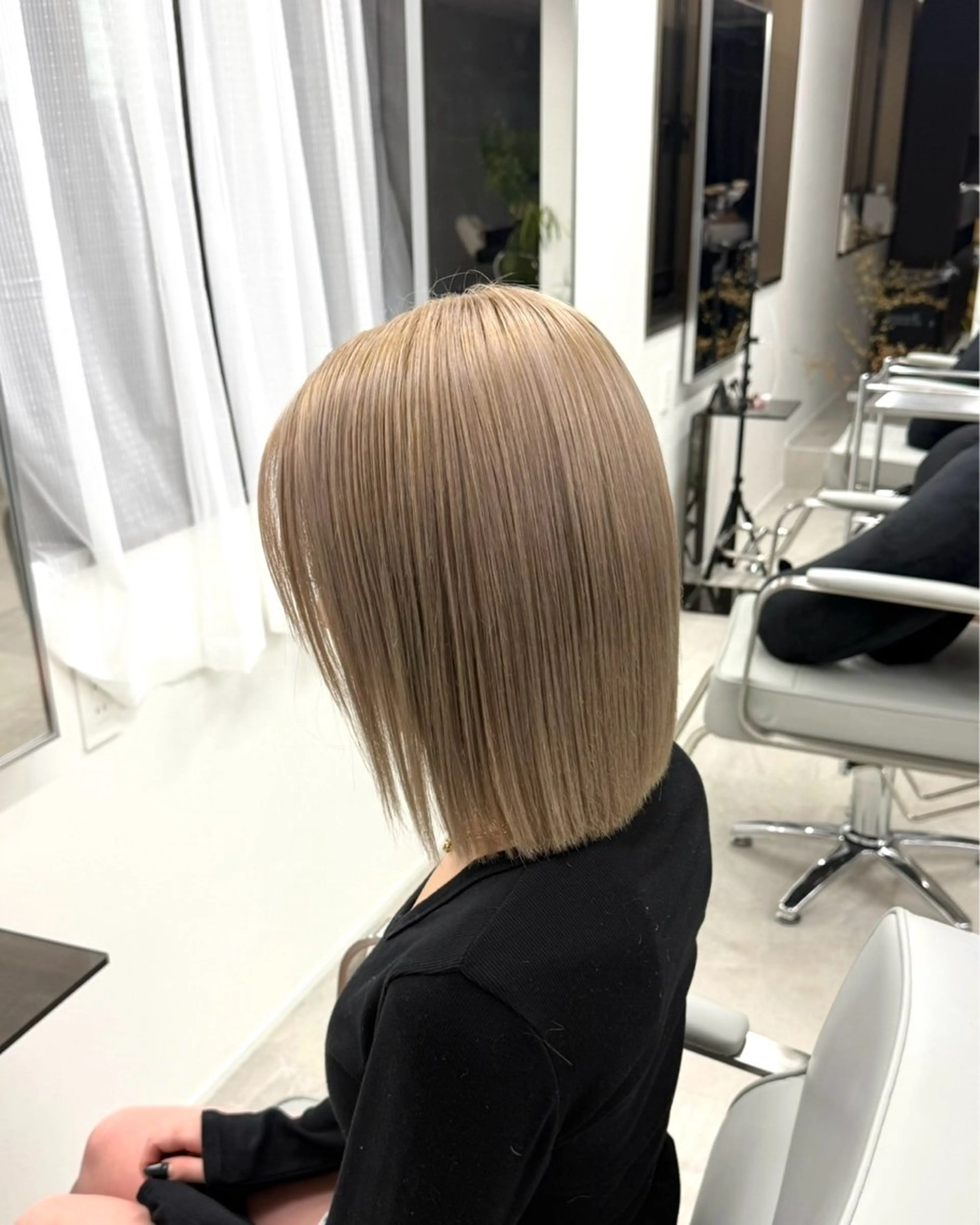 2ブリーチ➕カラーの写真