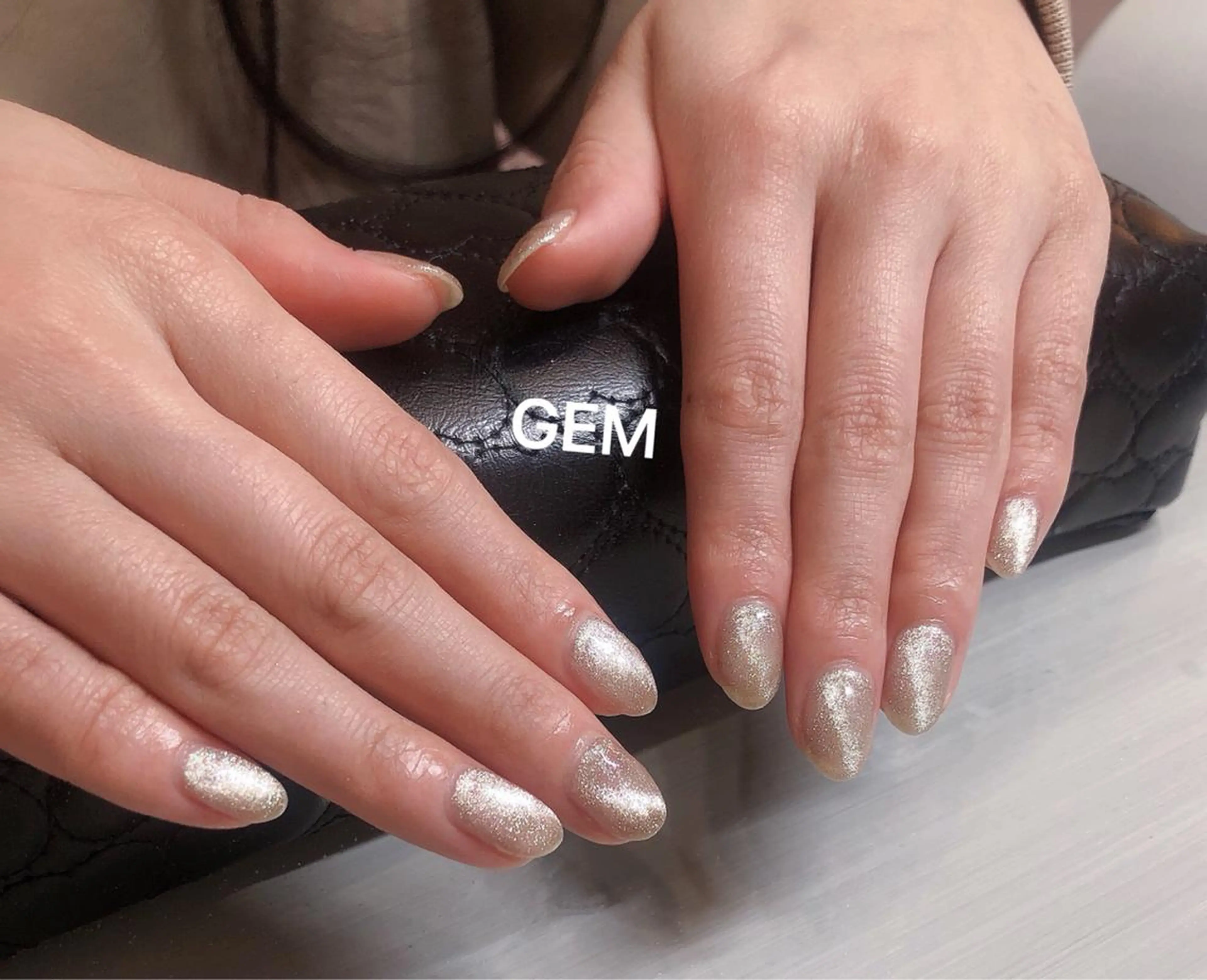 ネイル マグネットネイル マグネットワンカラー ワンカラーネイル GEM  the beautyのマツエク・マツパデザイン