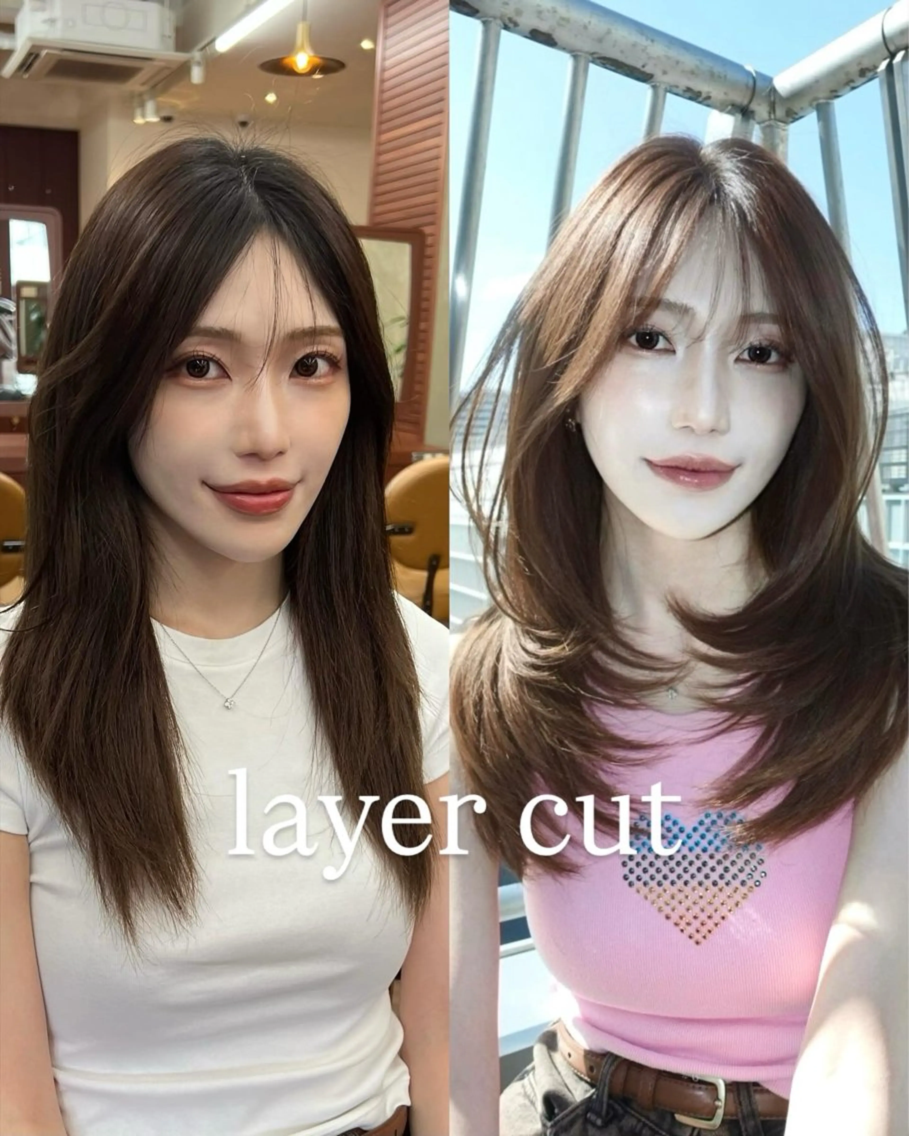 ミディアム カラー ベージュカラー ブリーチ ケアブリーチ 透明感カラー ダブルカラー カット ヘアカラー トリートメント レイヤー専門家 ニュアンスカラー修のヘアスタイル