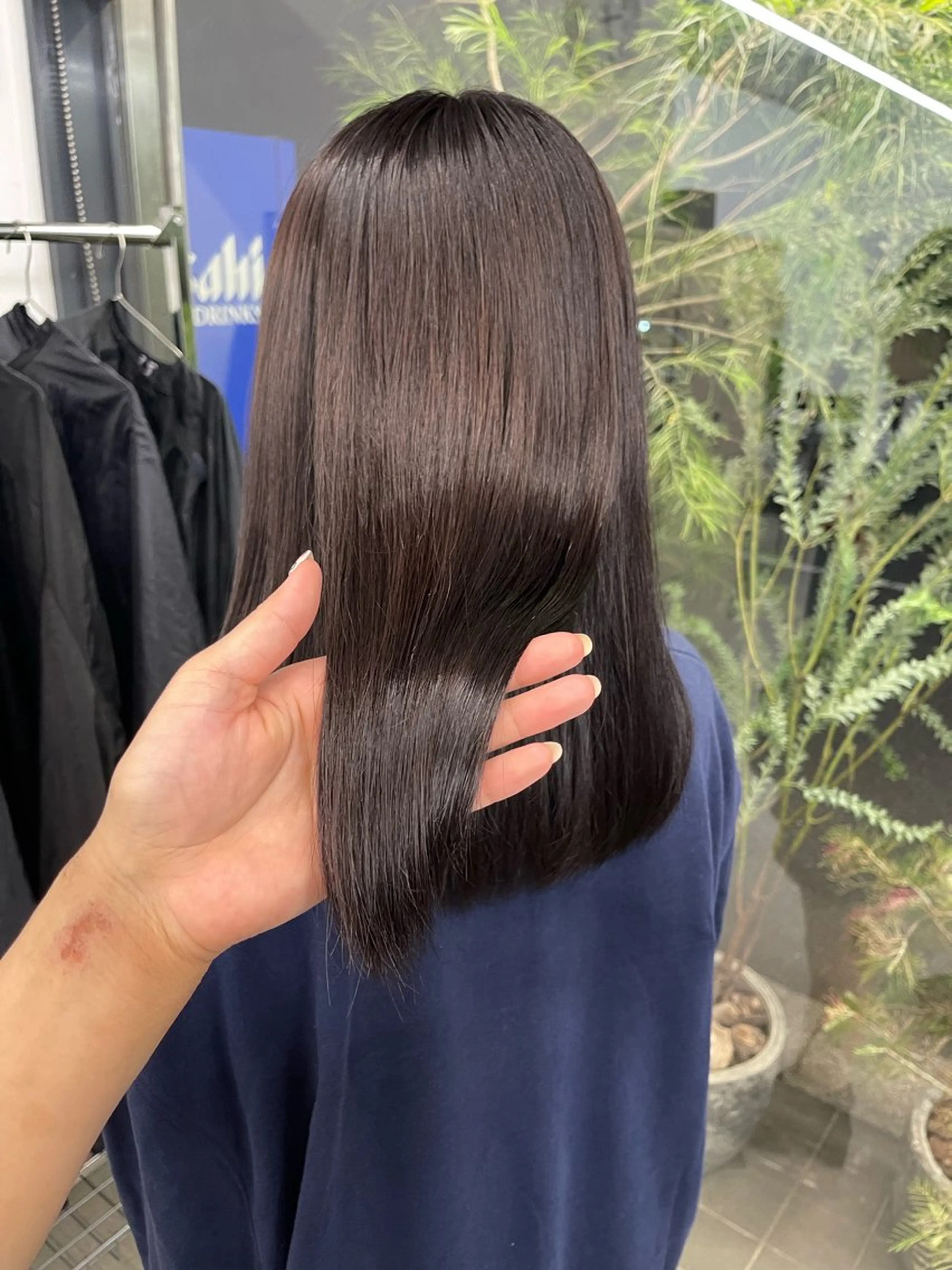 セミロング Elme所属・デビュー前割引中🔥 平口はのんのヘアスタイル