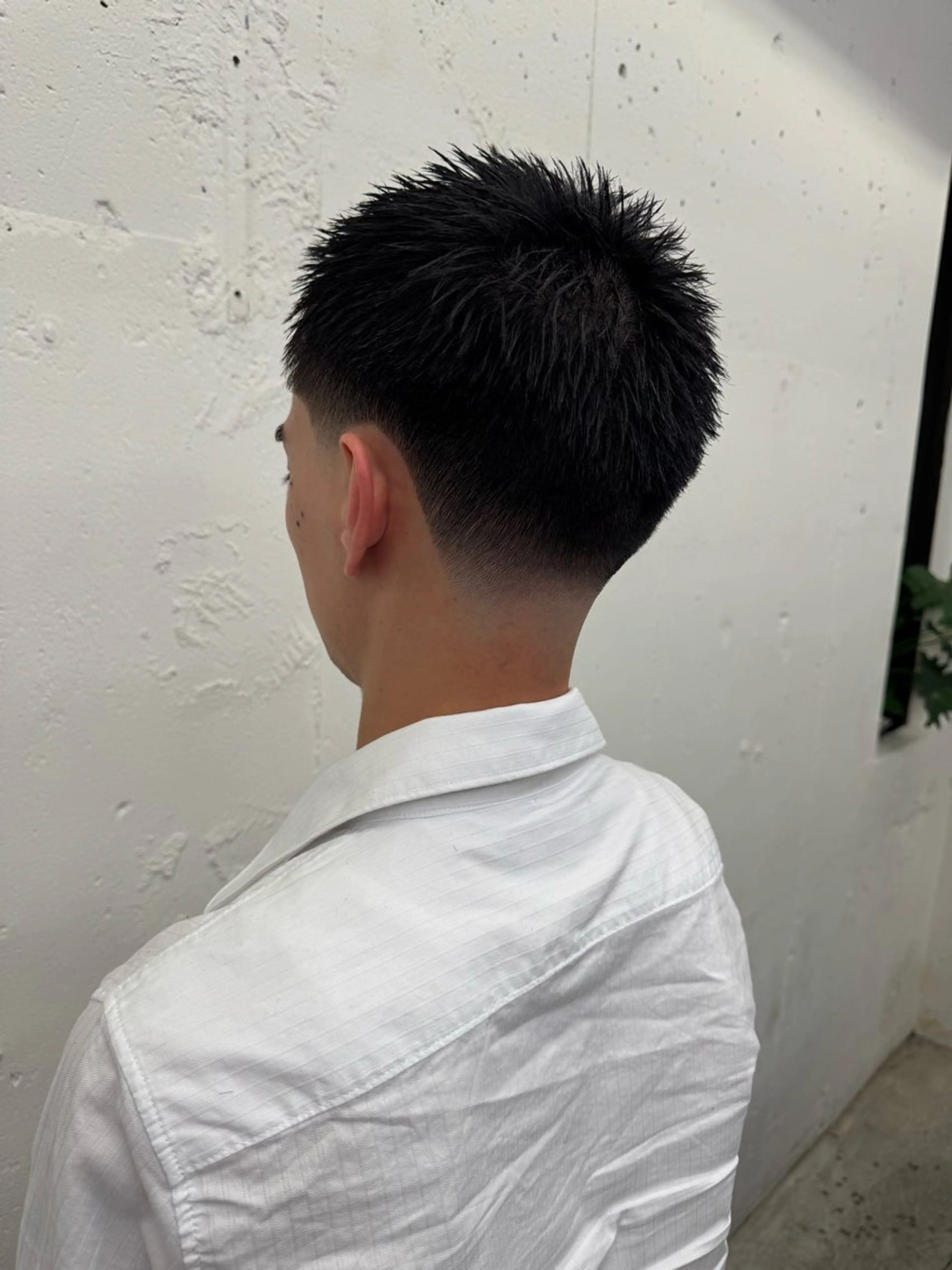 ショート メンズ ビジネス フェードカット スキンフェード カット トリートメント 💈メンズ特化💈 TASUKUのヘアスタイル