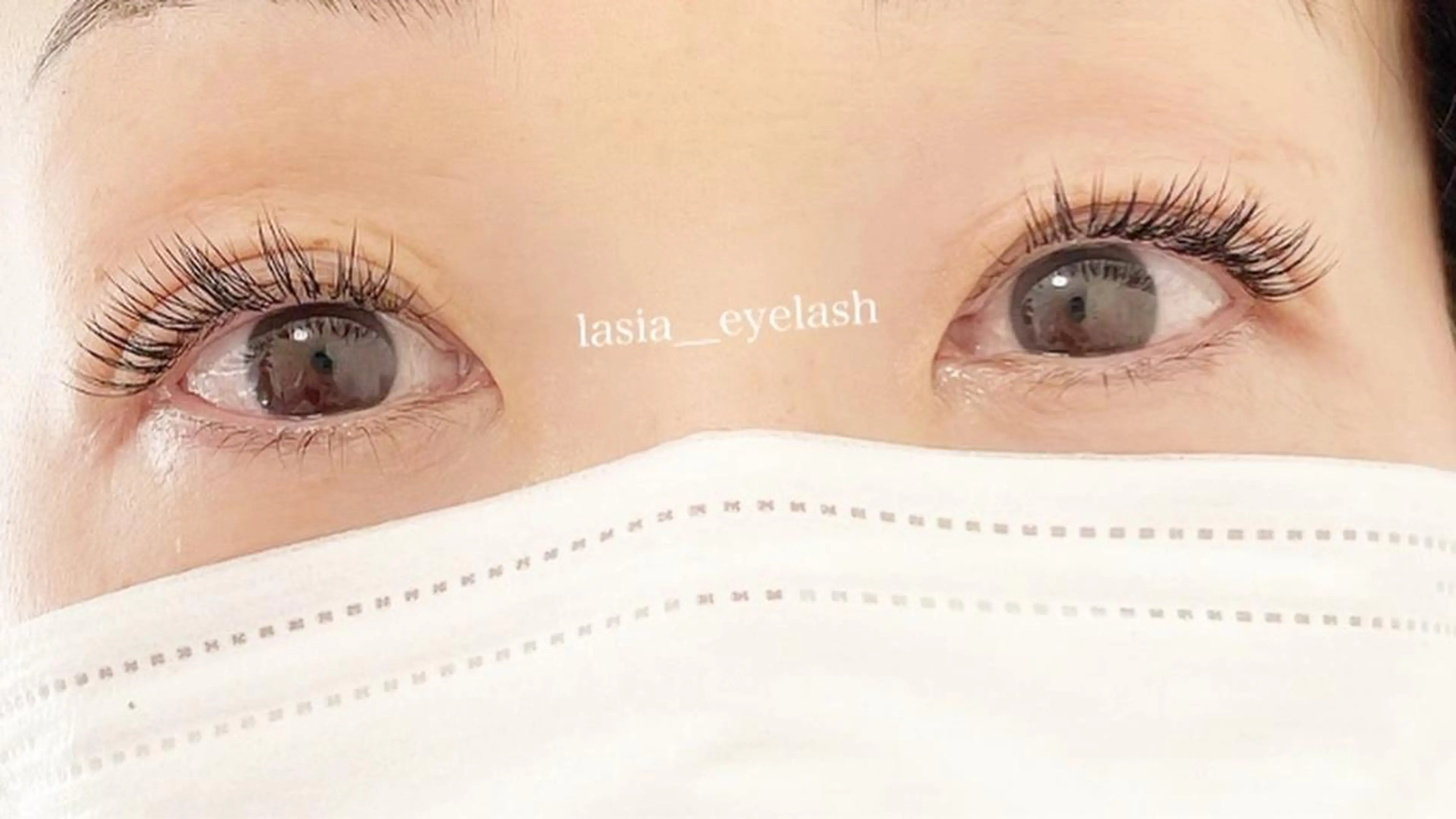 マツエク・マツパ フラットラッシュ Lasia  eyelash&nail所属・☆ yukikoのネイルデザイン