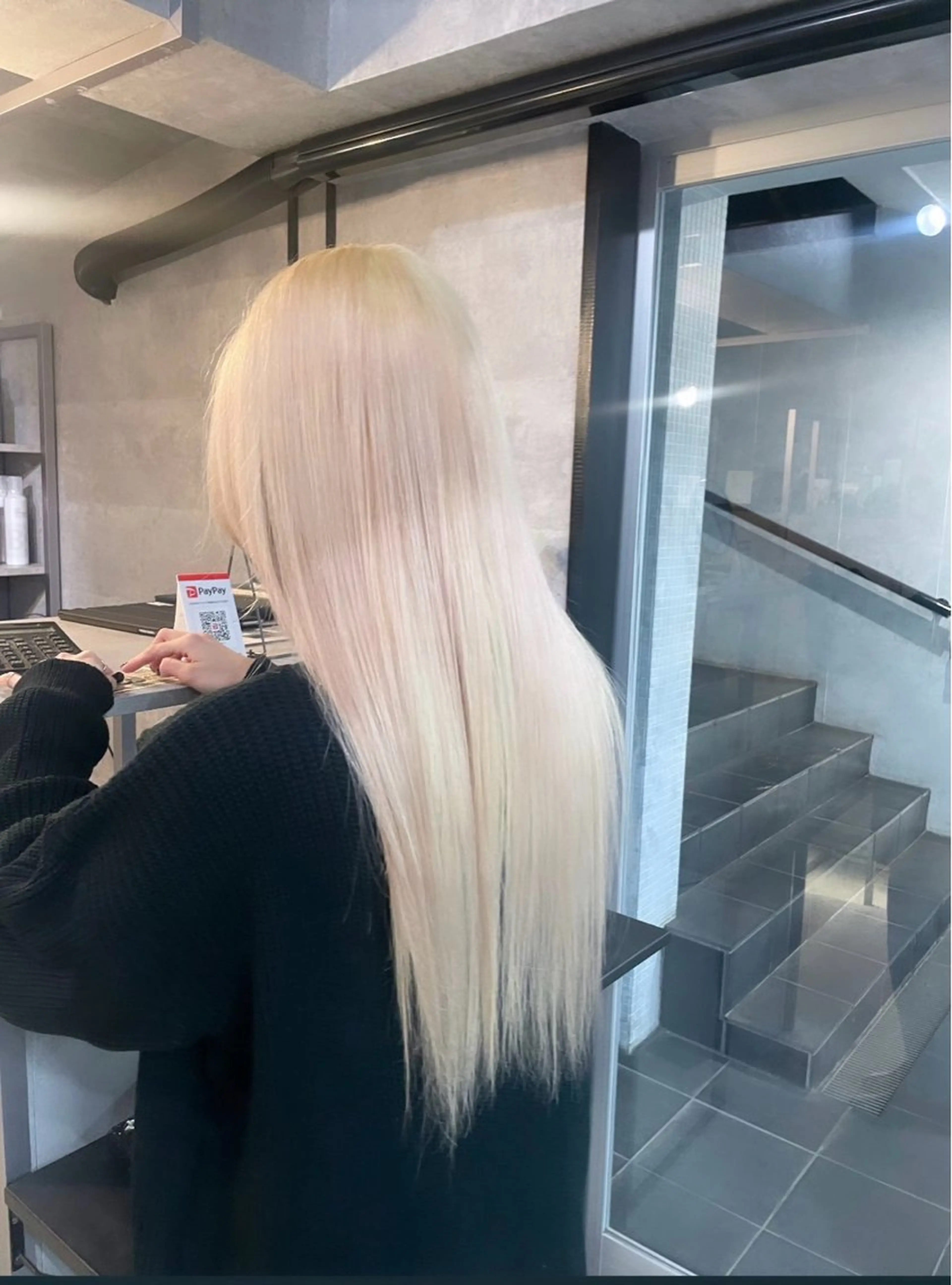 ロング カラー ヘアカラー NOOS omotesando所属・あなたのお悩み改善" You"💚❤️💛のヘアスタイル