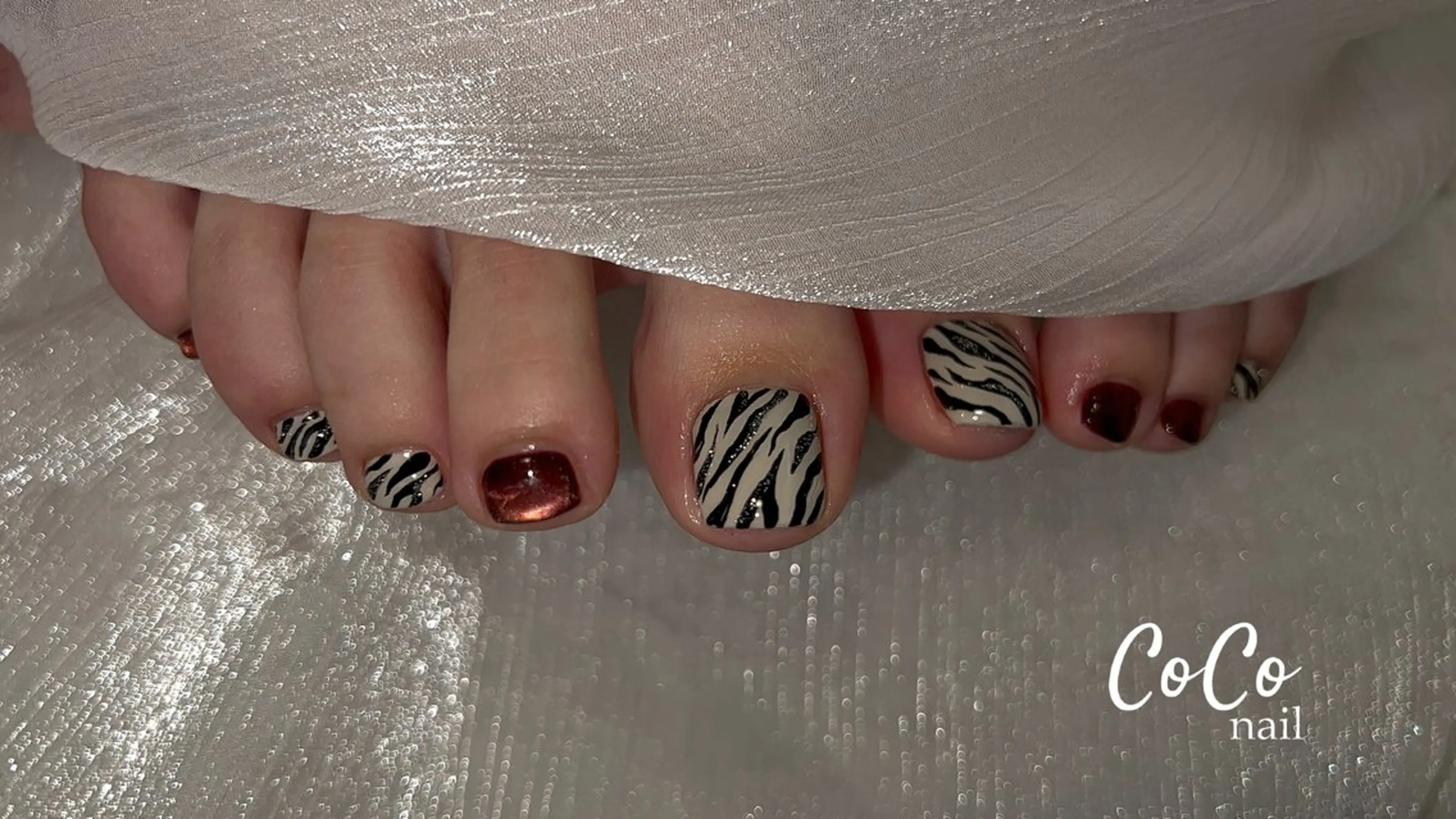 ネイル フットネイル coco nailのネイルデザイン