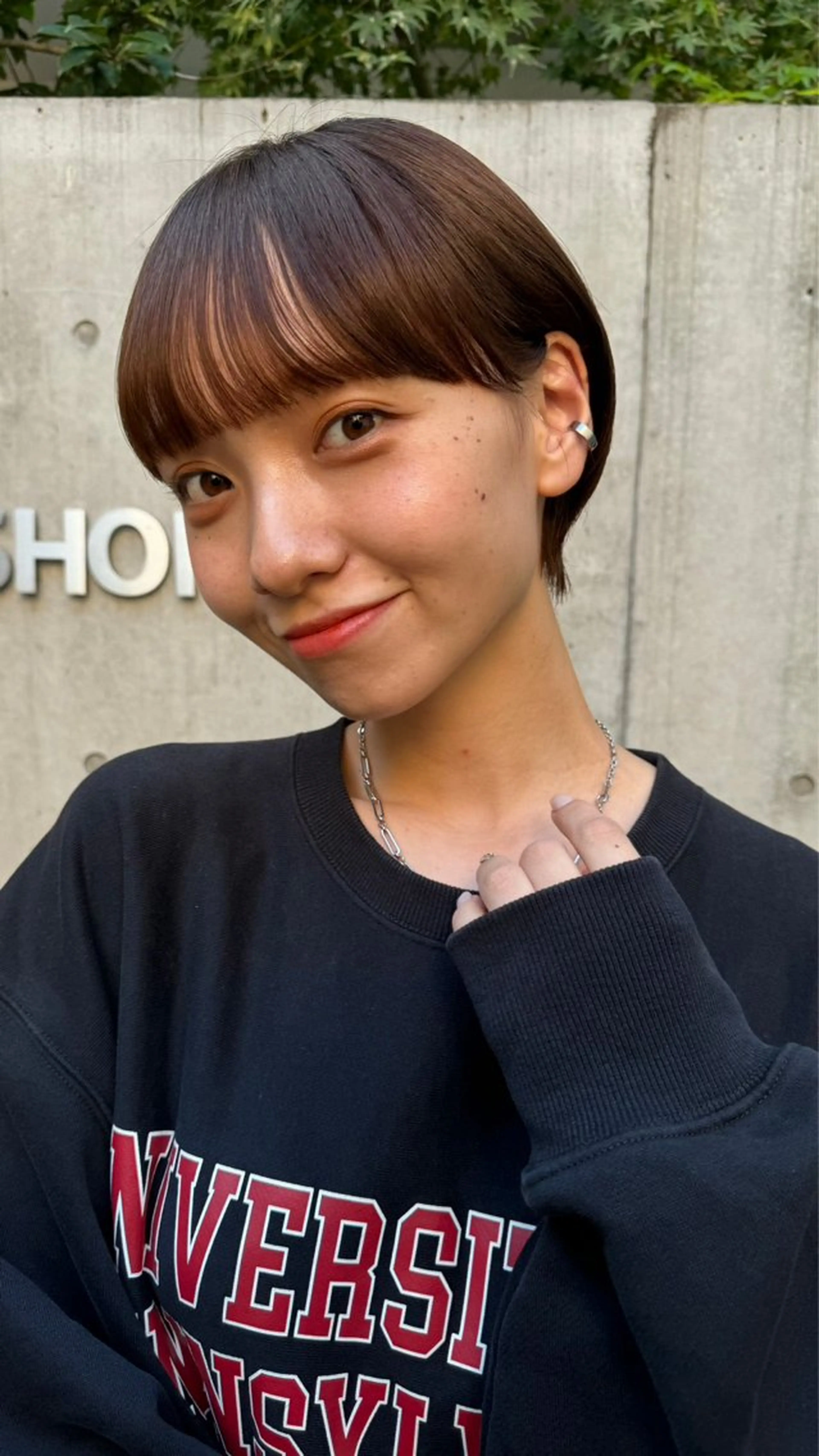 ショート flammeum所属・ハイトーン/ボブ /misakiのヘアスタイル