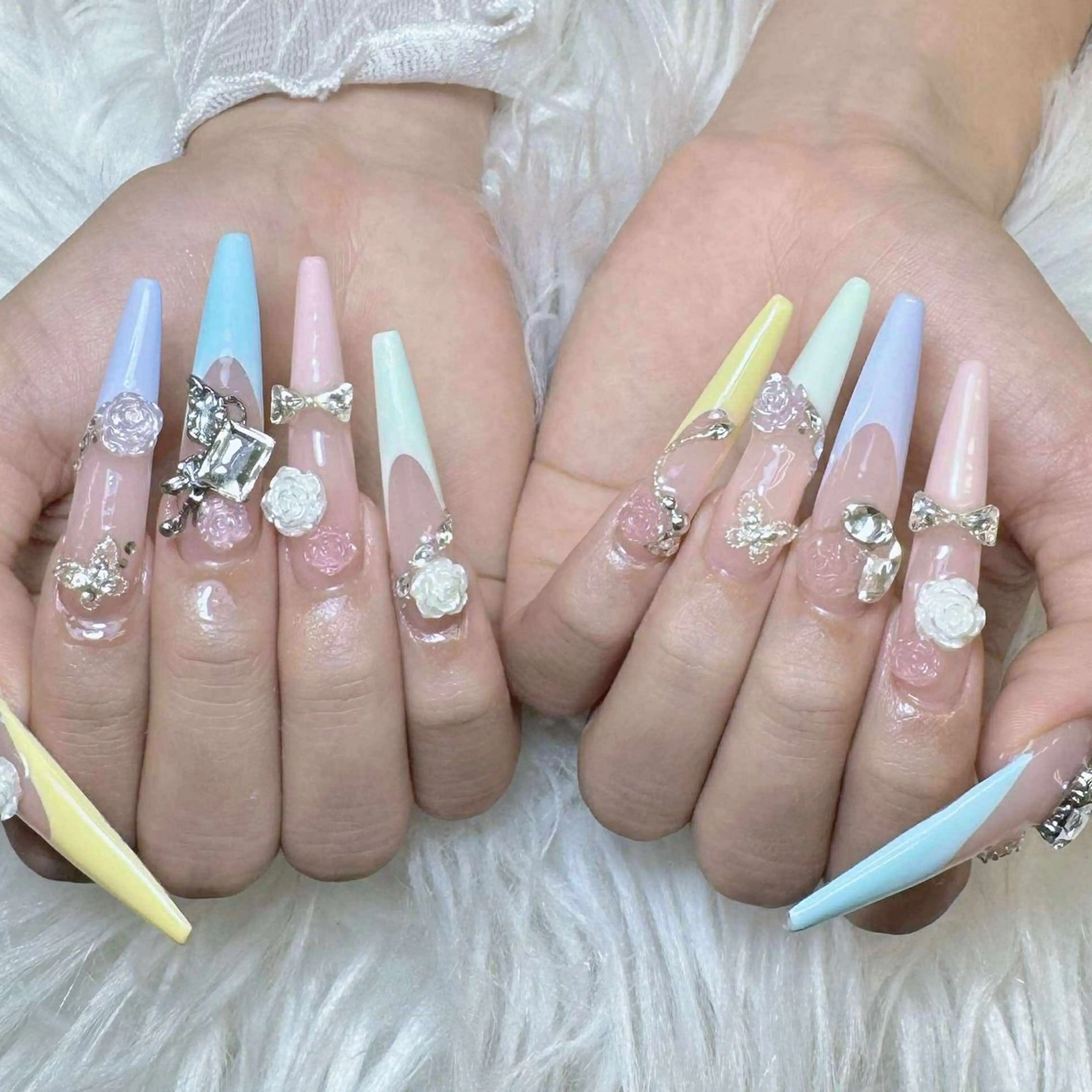 ネイル ハンドネイル ANH NAIL ゴテゴテ専門店💎のネイルデザイン