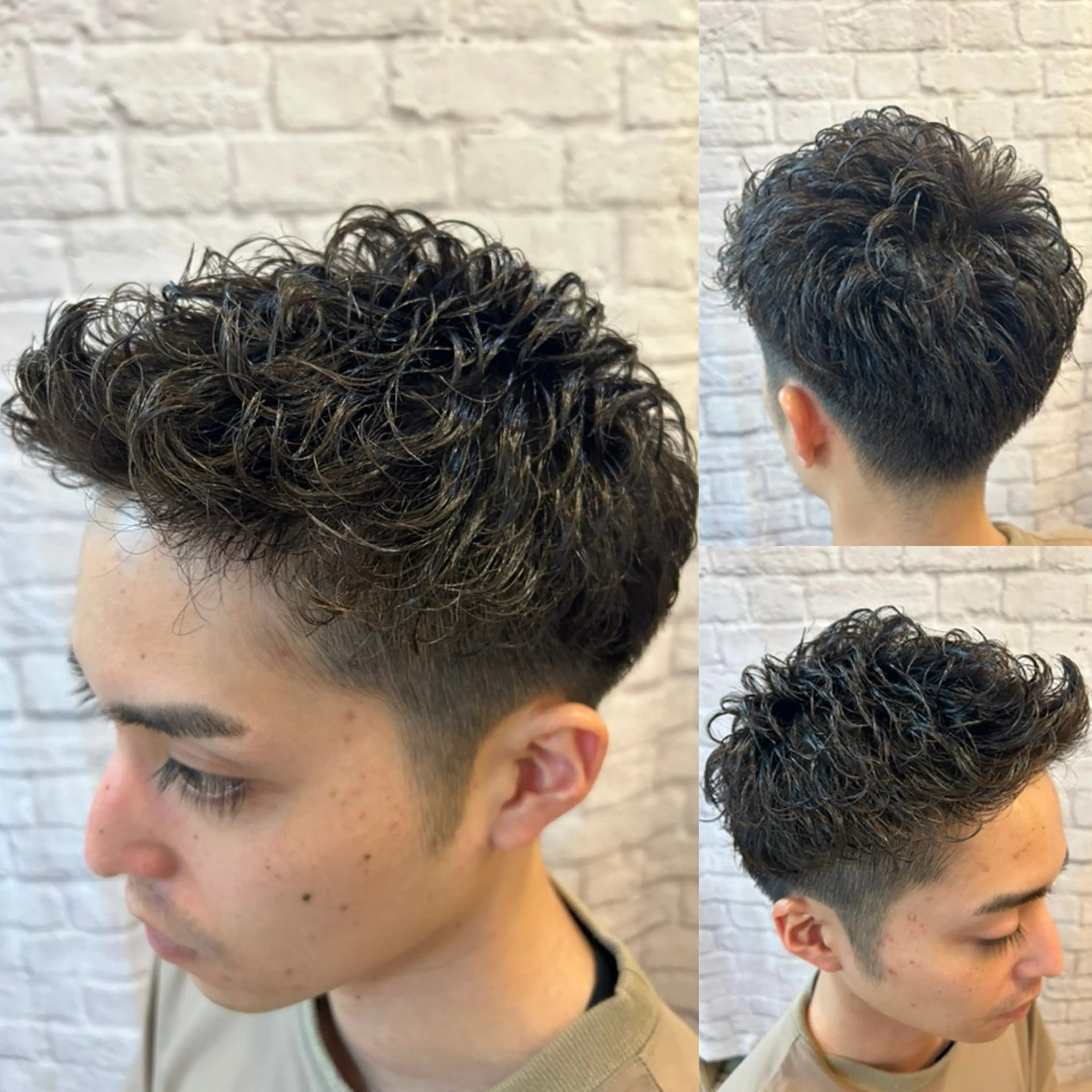 ミディアム カット パーマ Syunta Sato/佐藤駿太のヘアスタイル