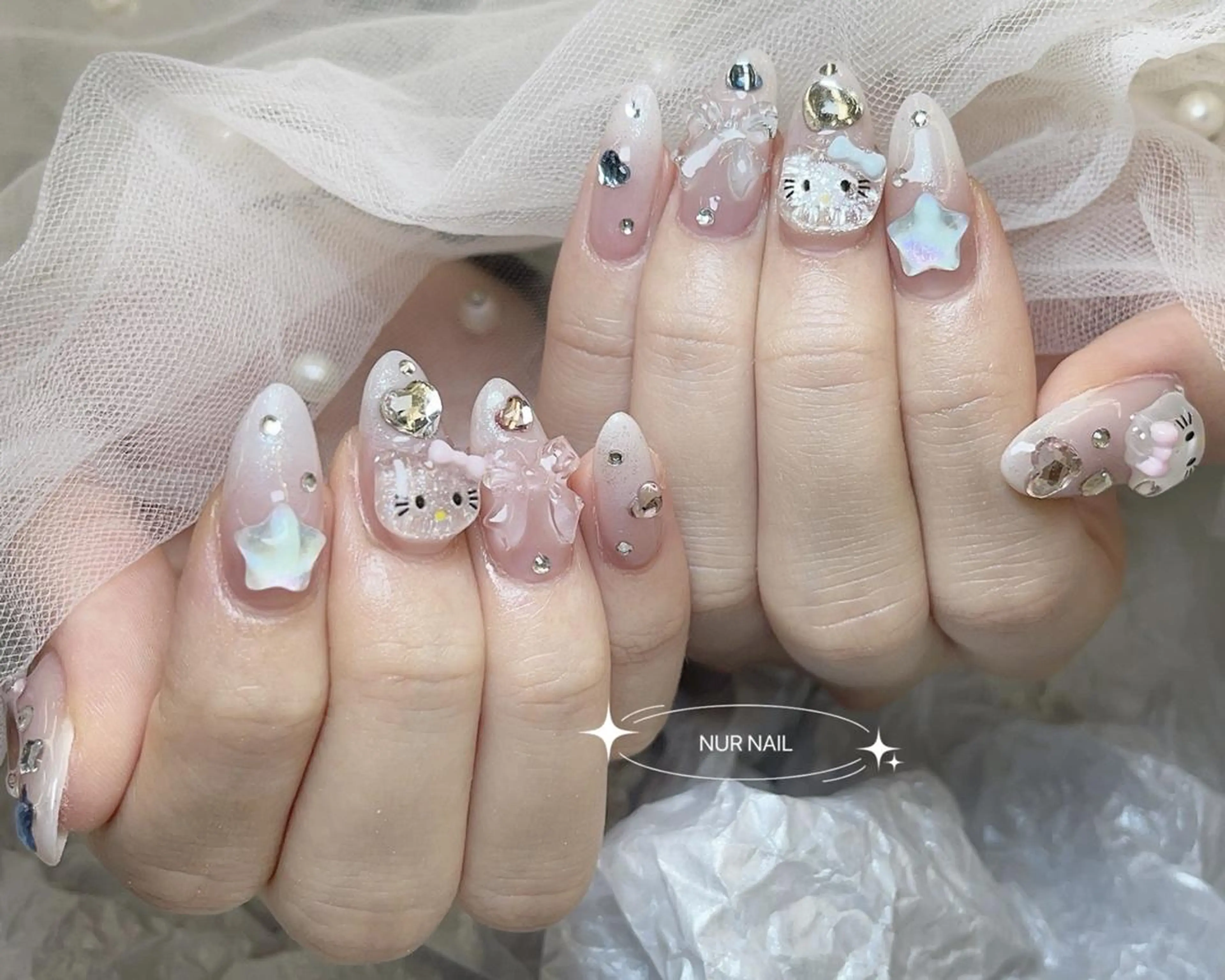 ネイル ハンドネイル ハンドケア RINA 🤍のネイルデザイン