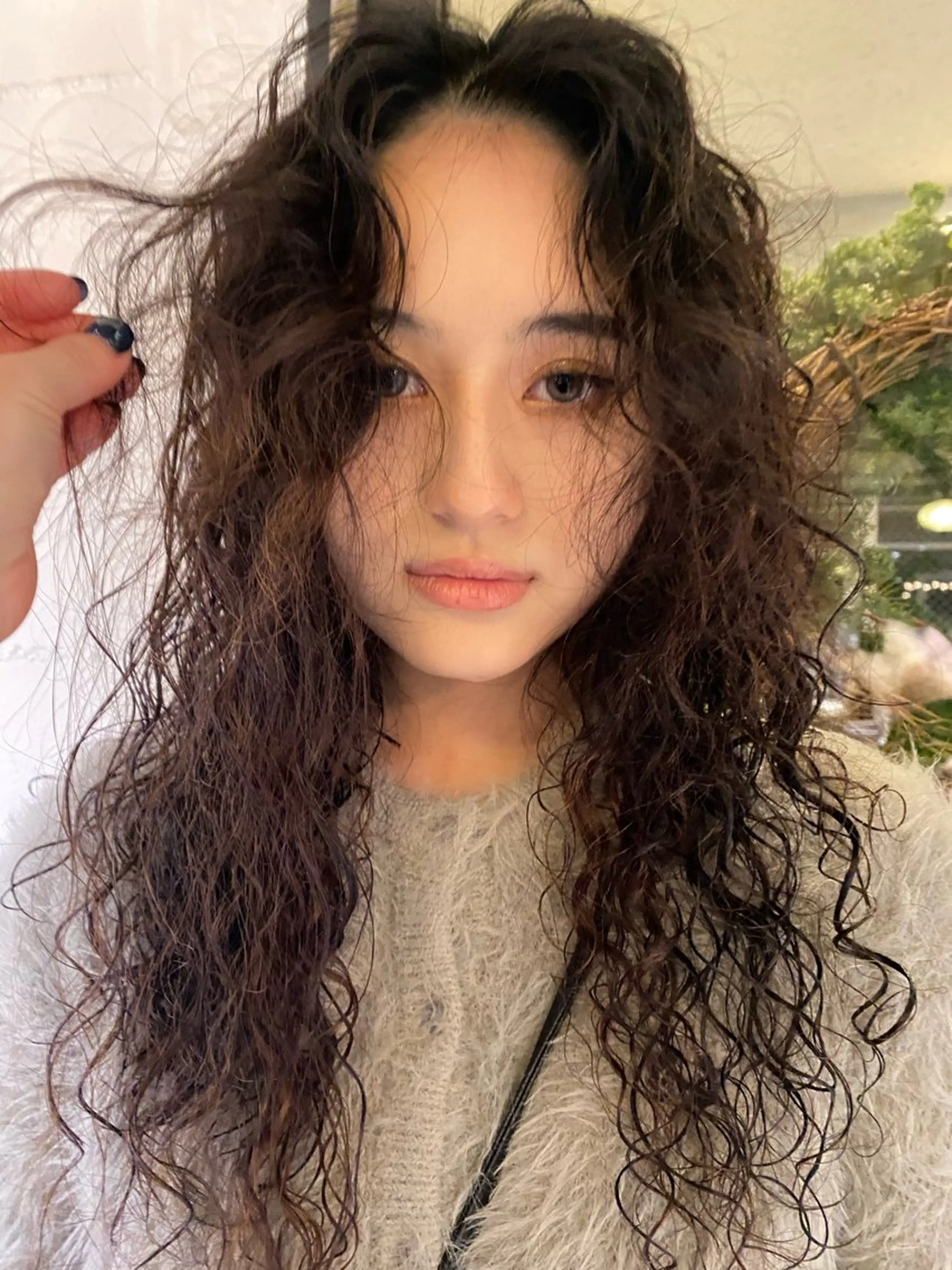 ロング カット パーマ PARK　枝元 みうのヘアスタイル