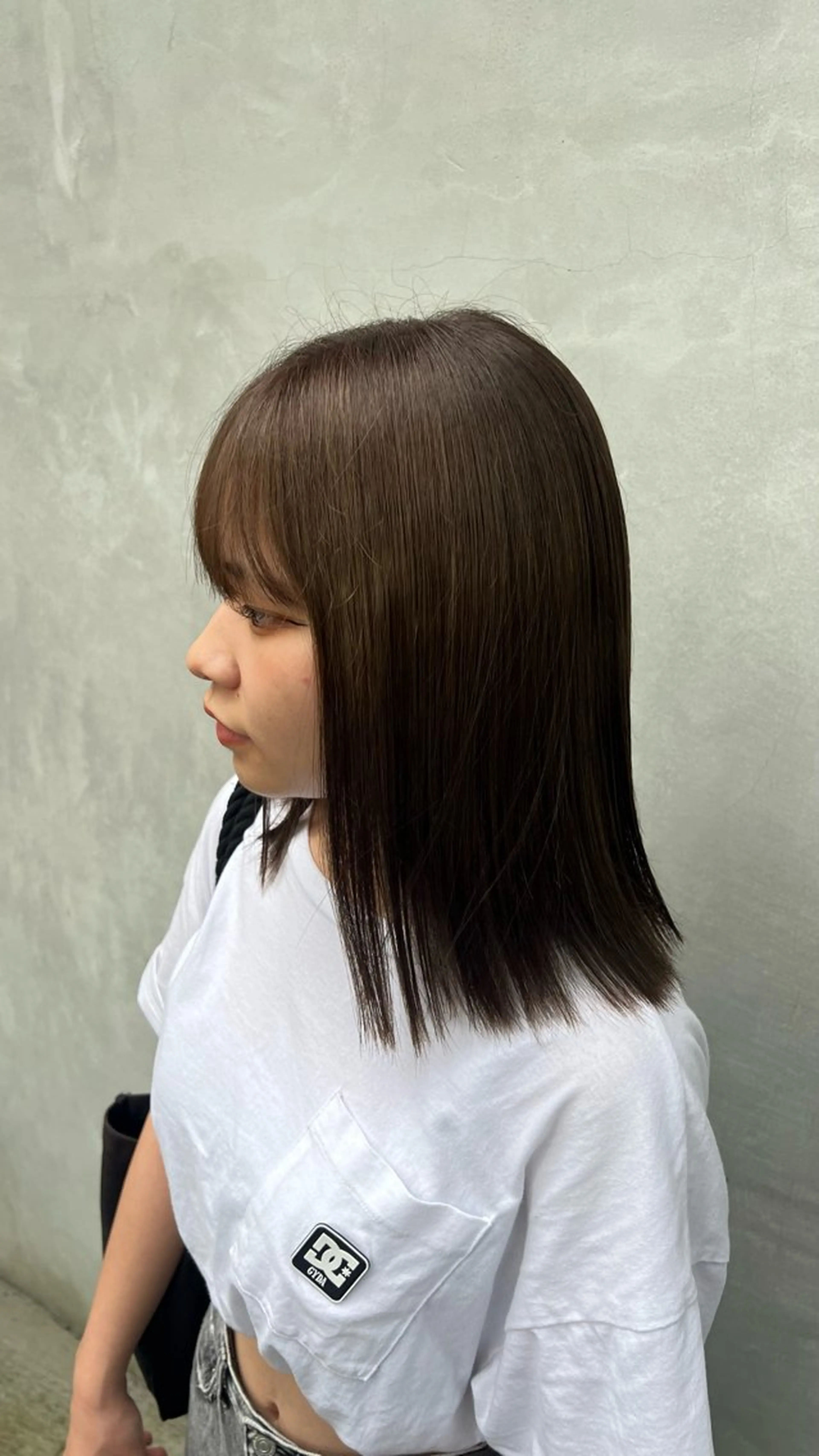 ミディアム ヘアカラー SOL あづきのヘアスタイル