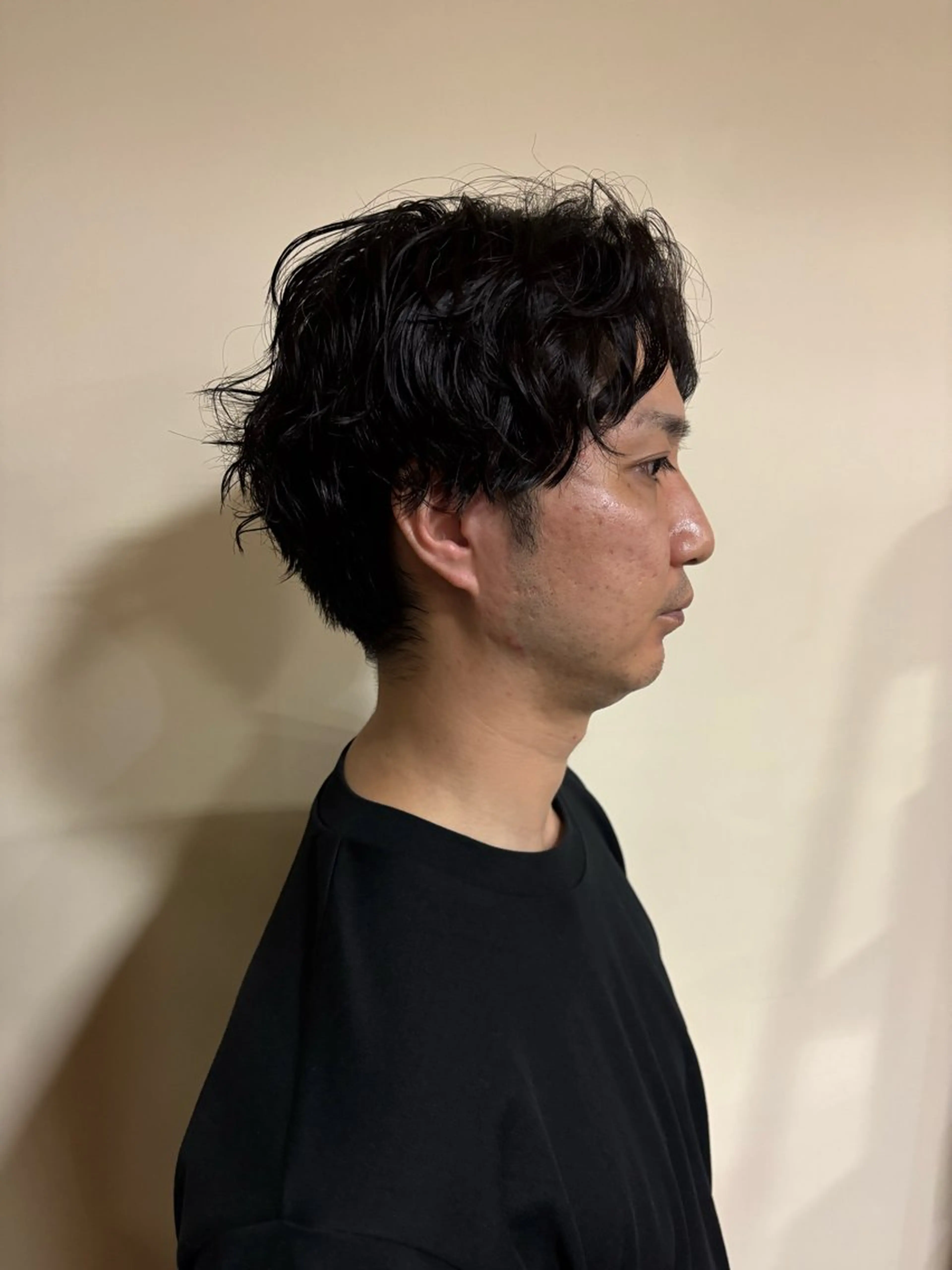 ショート パーマ メンズ メンズパーマ boucle所属・浅岡 昭汰のヘアスタイル