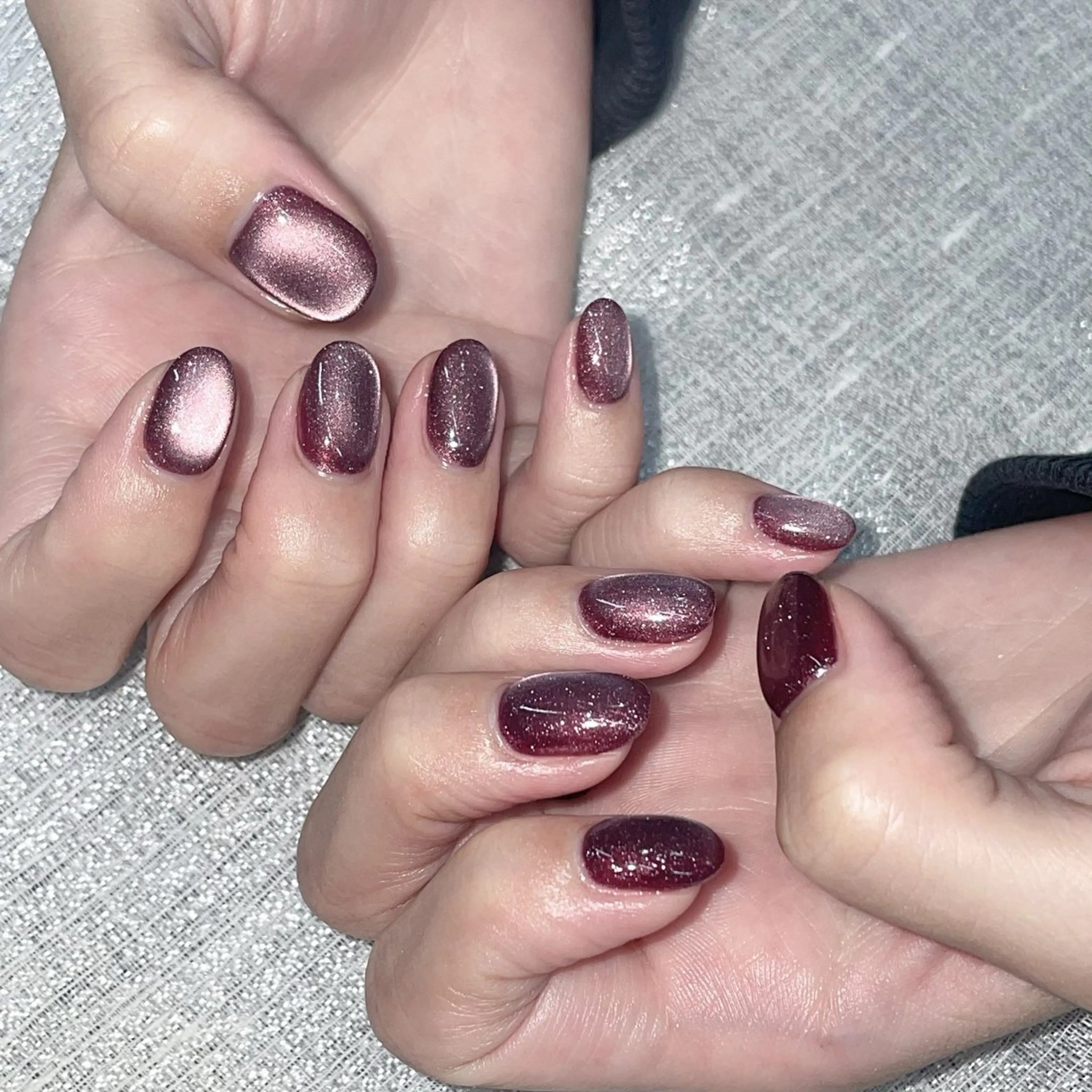 ネイル マグネットネイル 林 ✨syousyouのネイルデザイン