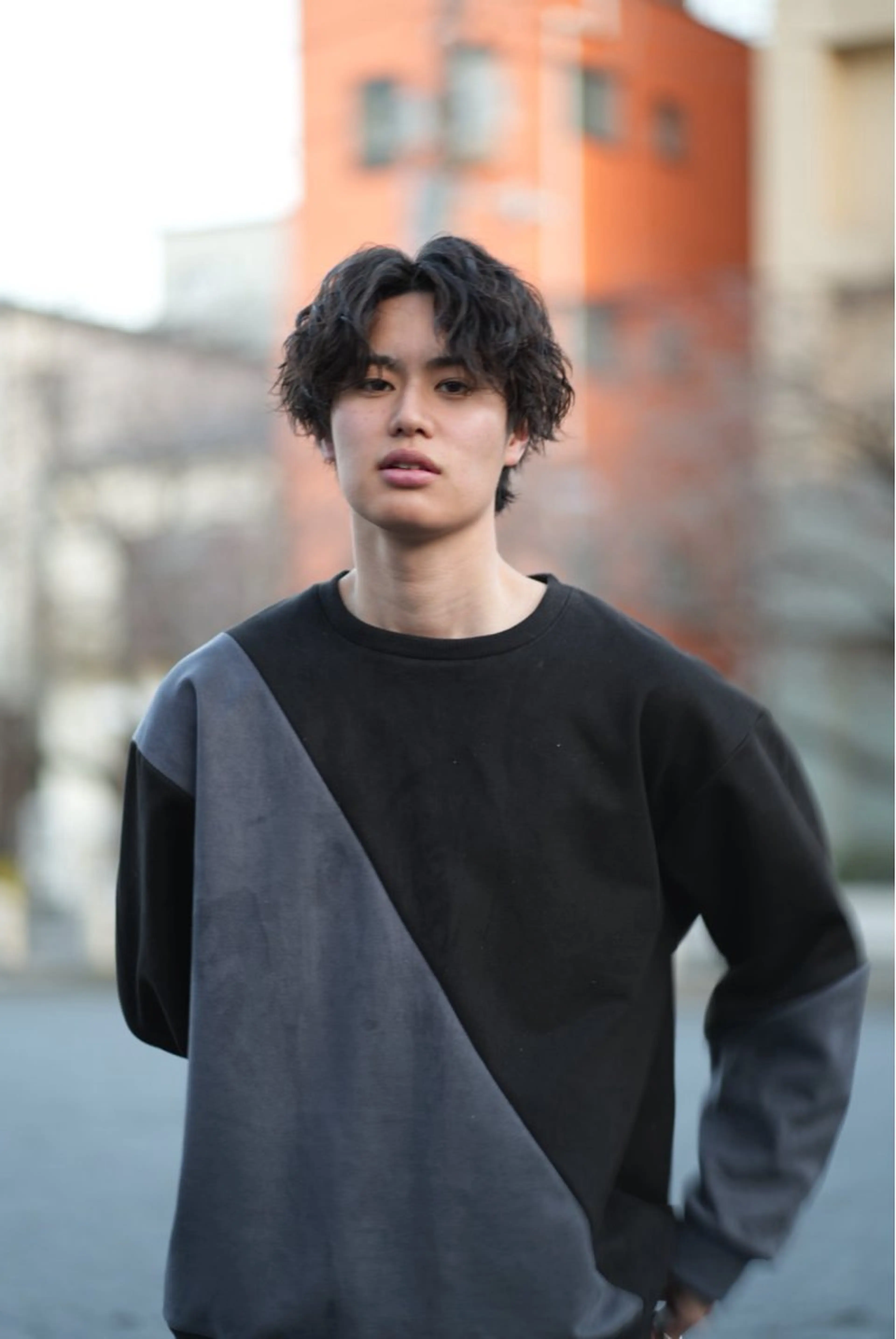 ショート パーマ メンズ 新規のお客様のみ fifth前比嘉💥のヘアスタイル