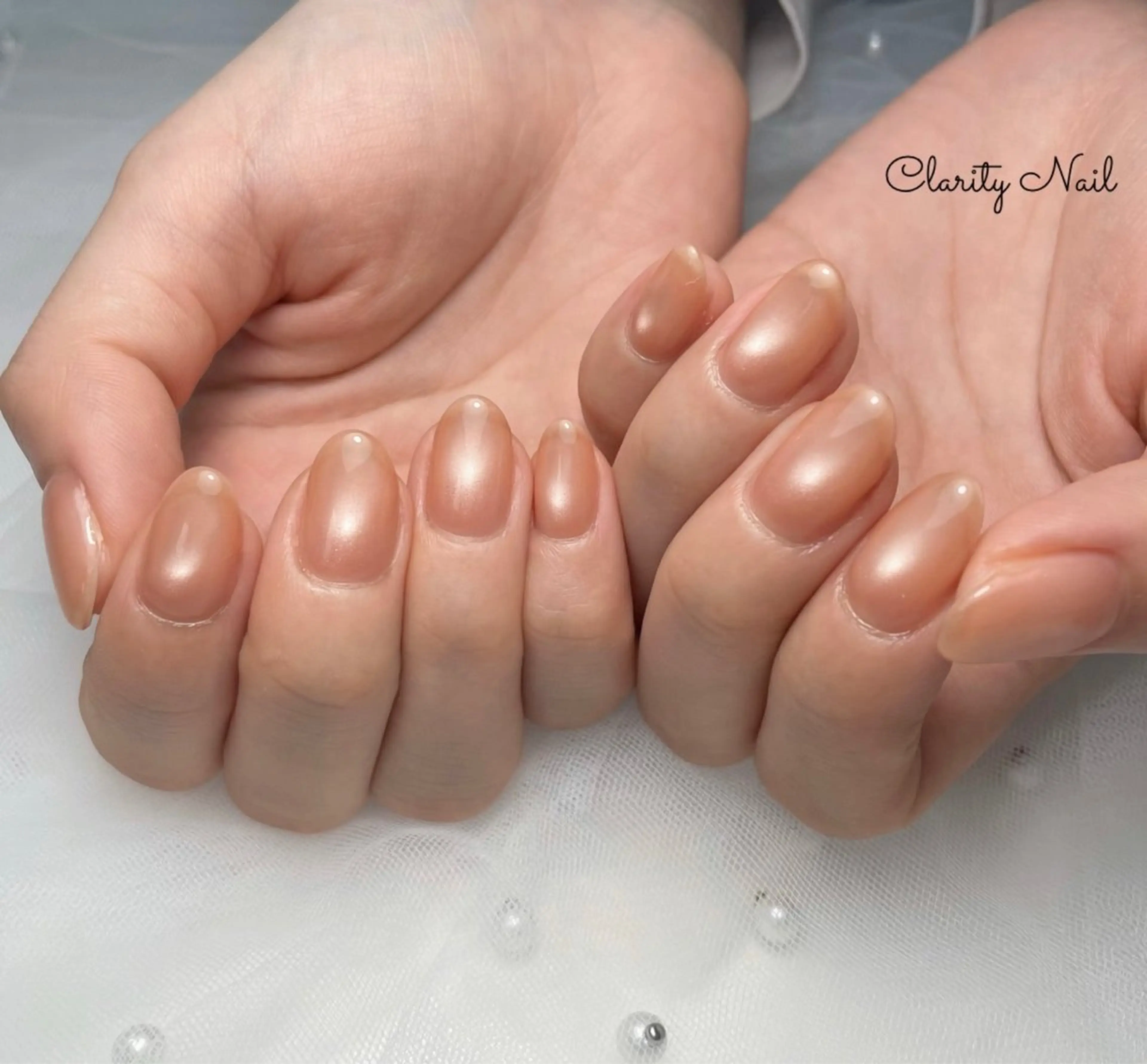 ネイル ワンカラーネイル ハンドネイル Clarity Nailのネイルデザイン