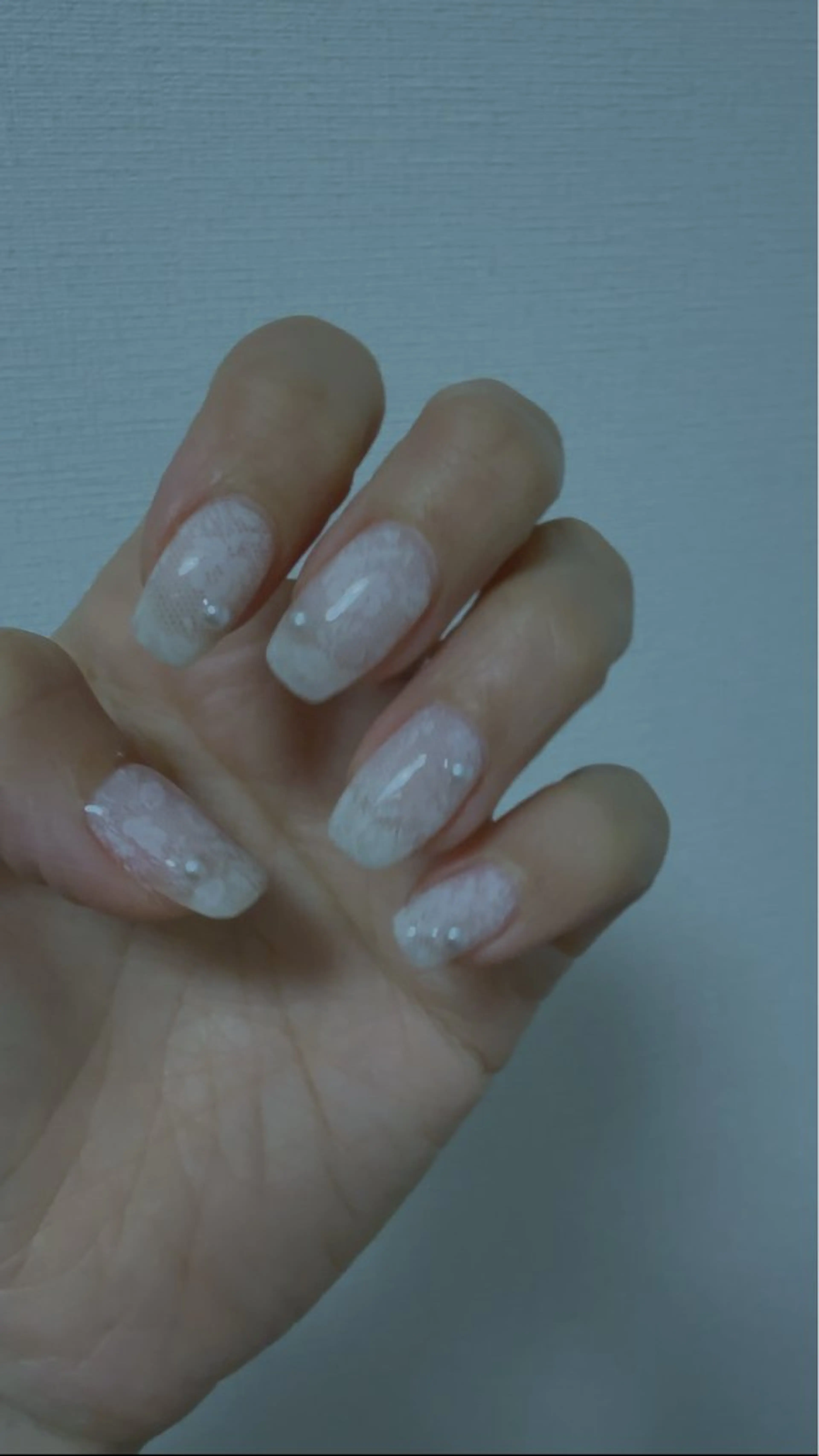 ネイル レース ハンドネイル デ・アイム「nail salon MIMIPARUN」所属・ナリス化粧品 MIMIPARUNのネイルデザイン
