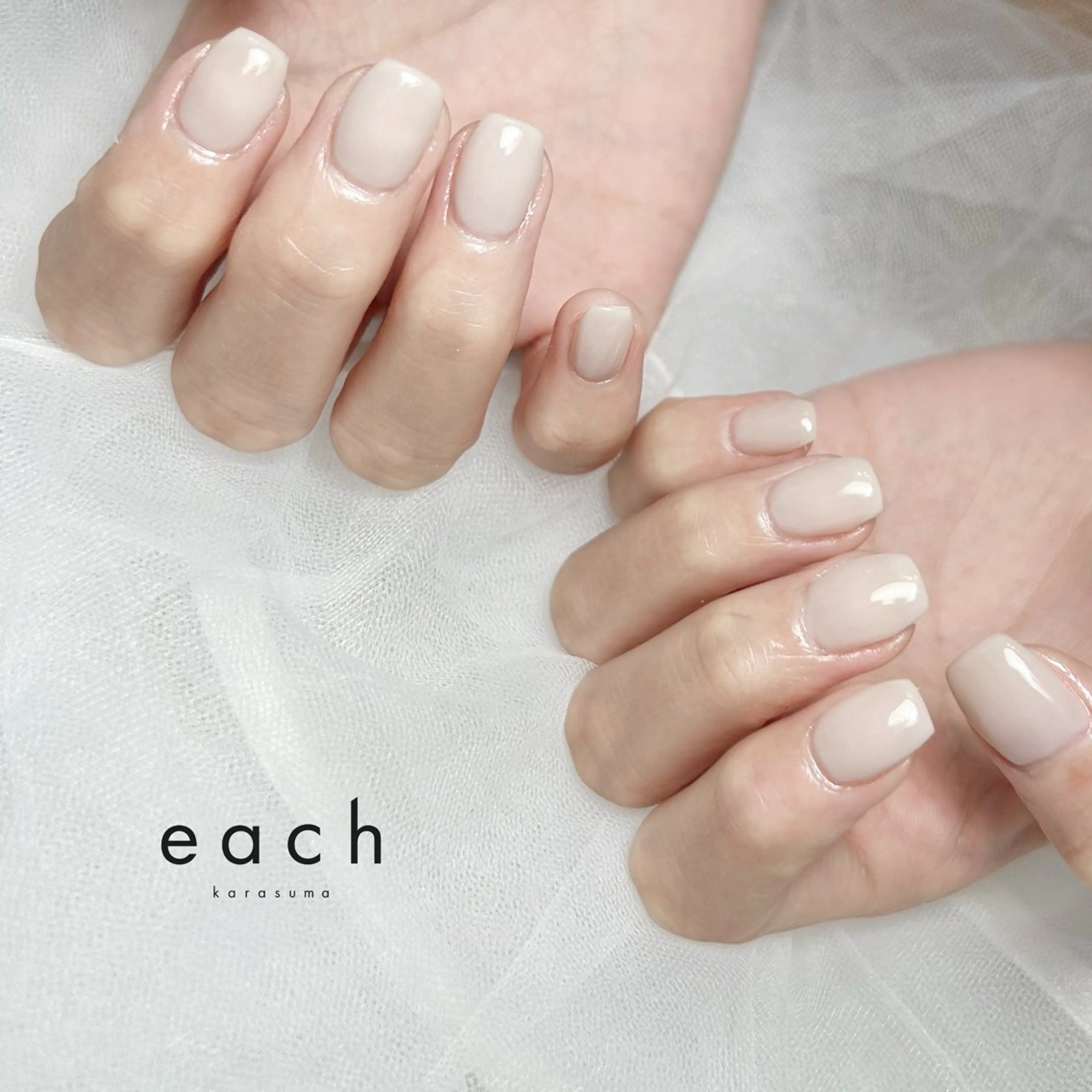 ネイル 𝒆𝒂𝒄𝒉 kanako 🕊のネイルデザイン