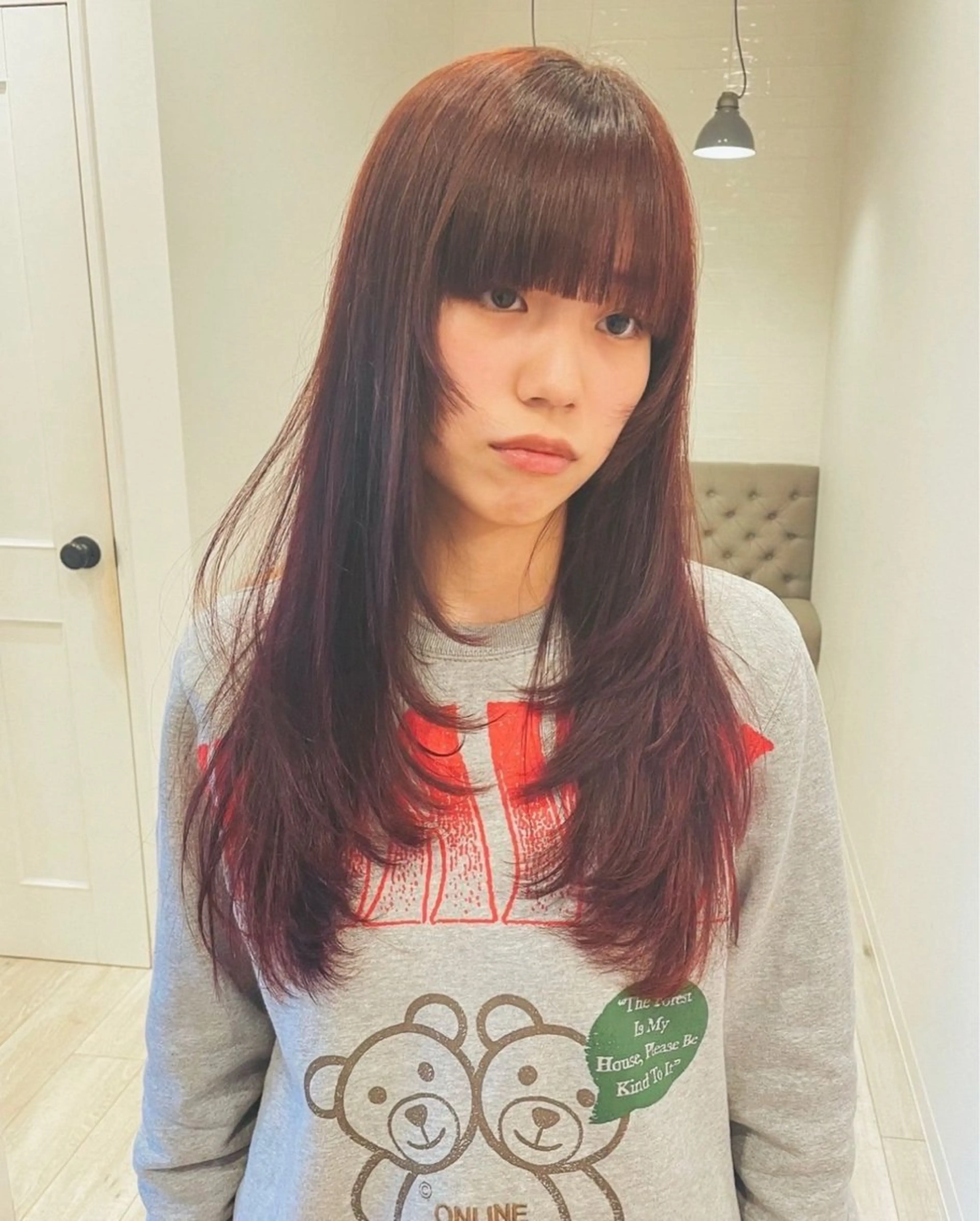 ロング 小山 水綺のヘアスタイル