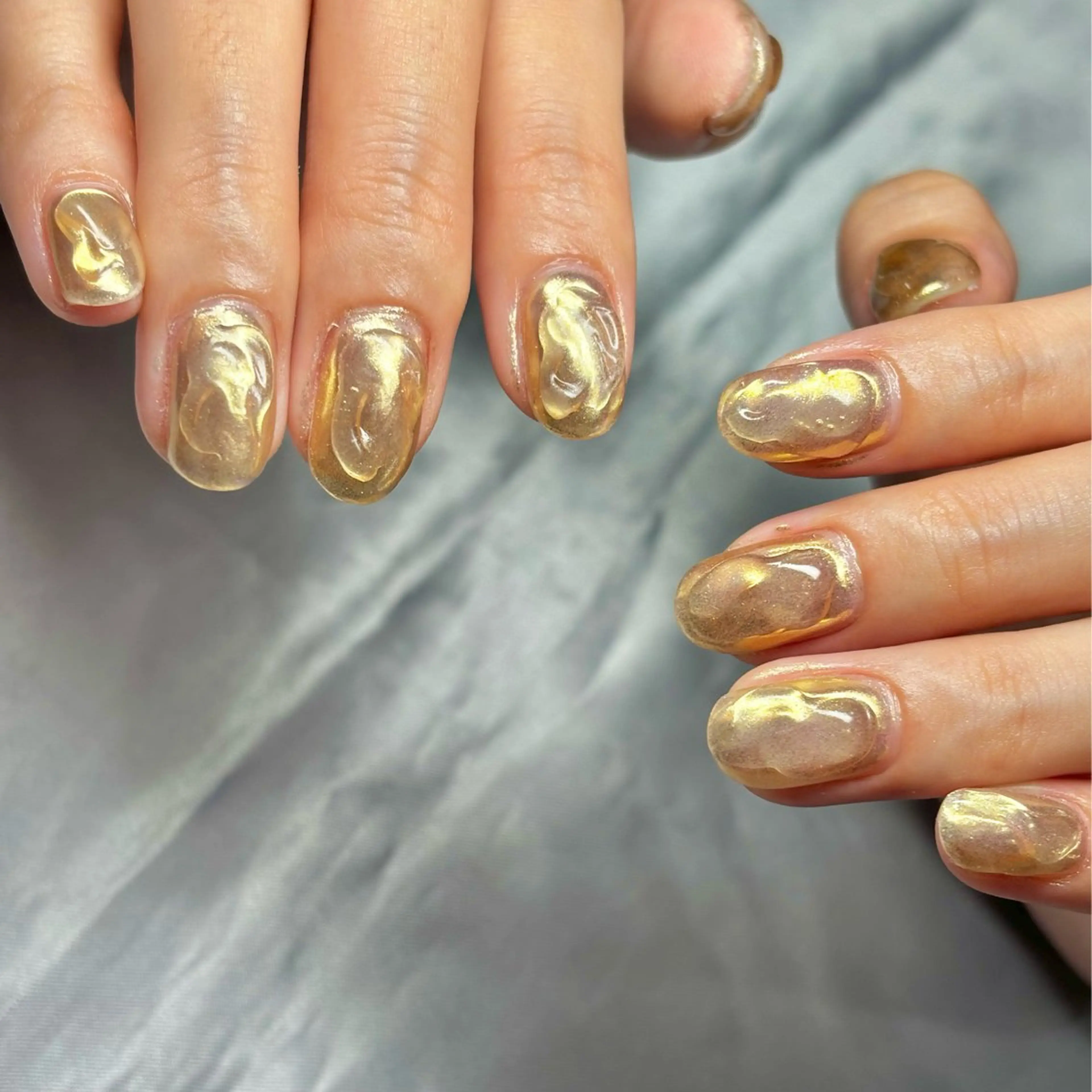 メンズ ネイル クリアネイル ハンドネイル ハンドケア nail&eye Aoのマツエク・マツパデザイン