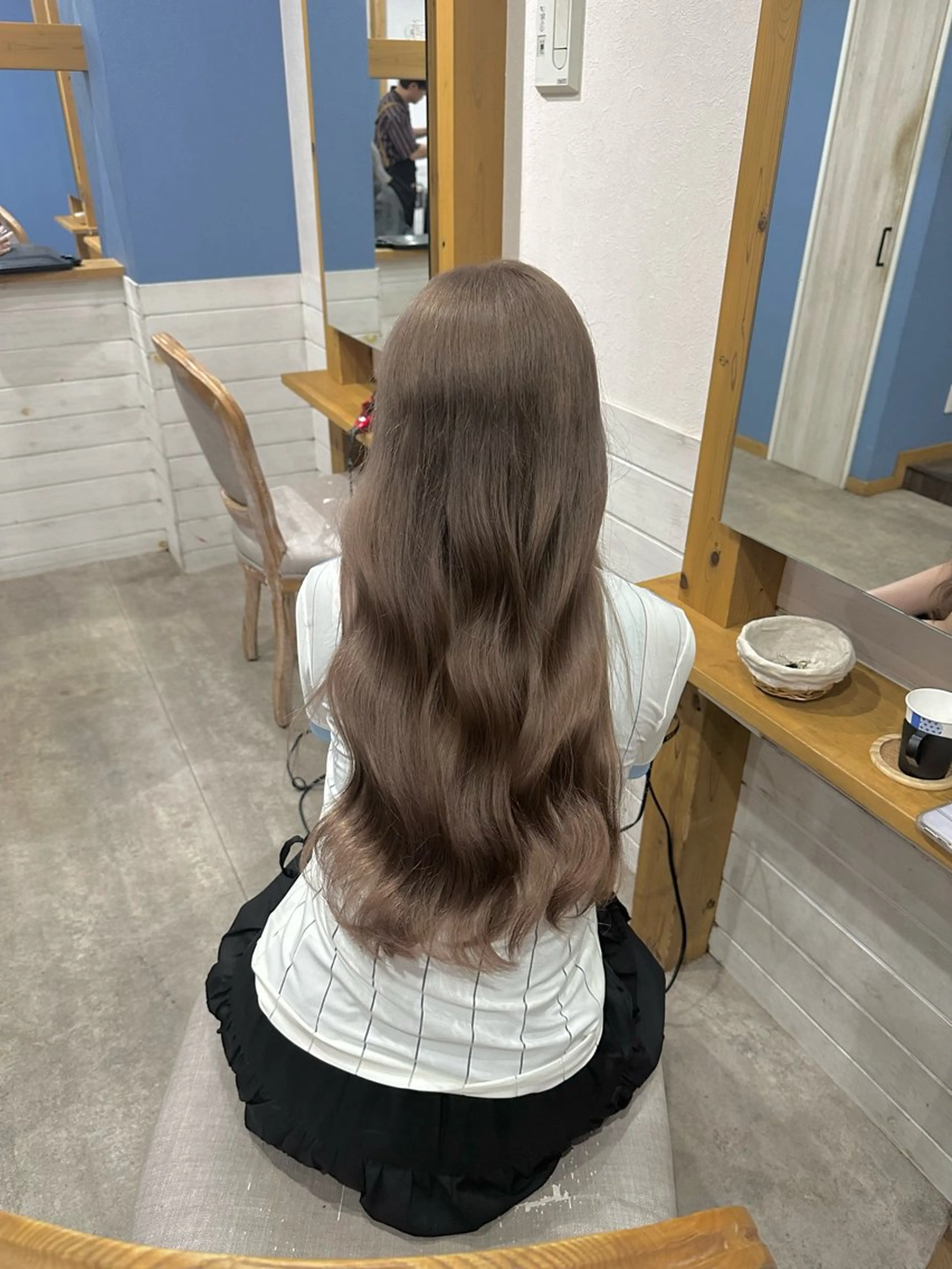 ロング カット ヘアカラー トリートメント ハイクオリティカラー /kizunaのヘアスタイル