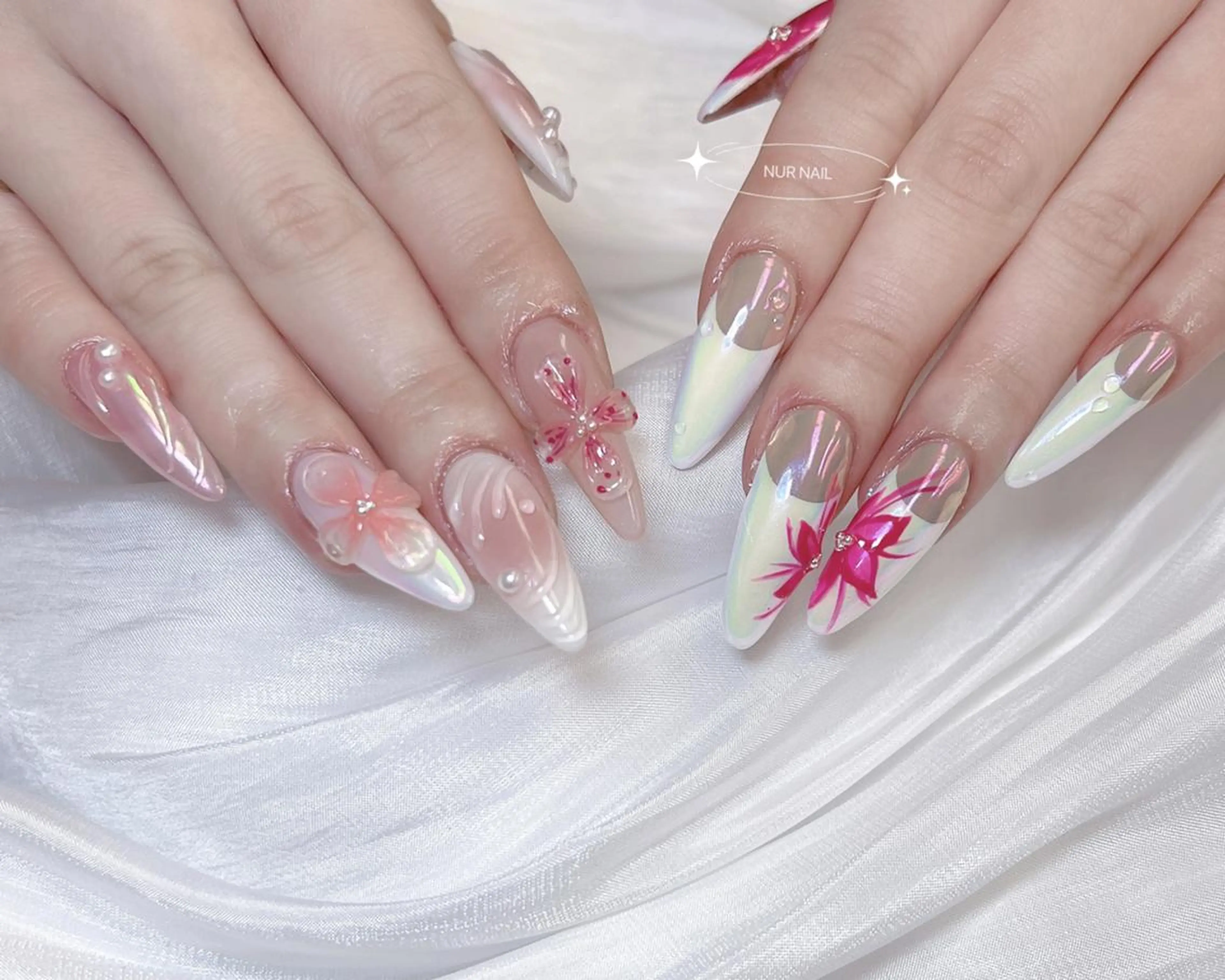 ネイル ハンドネイル ハンドケア 🫧NUR NAIL✨のネイルデザイン