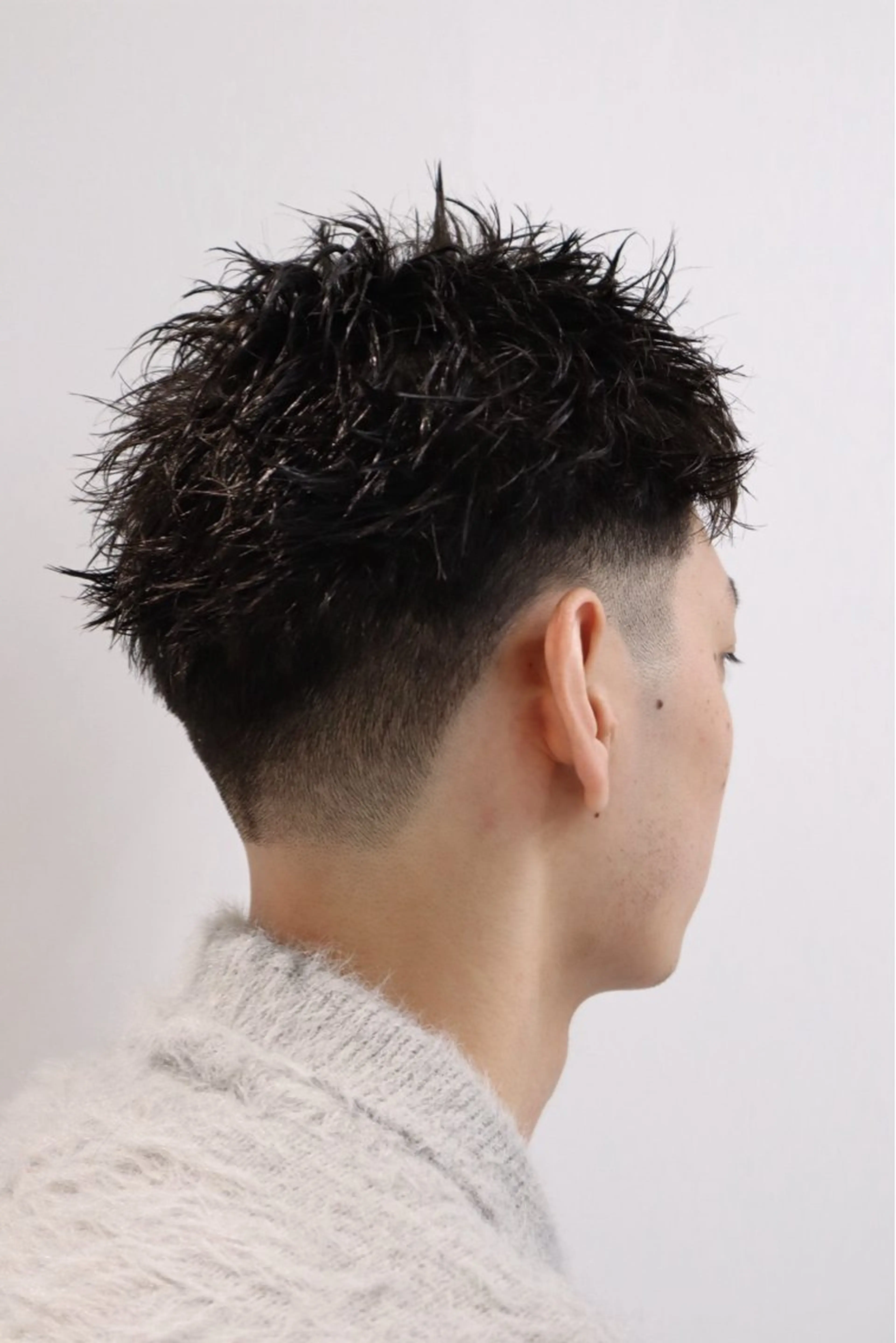 ショート パーマ メンズ カット パーマ トリートメント ヘアセット メンズ特化   西野 晴紀のヘアスタイル