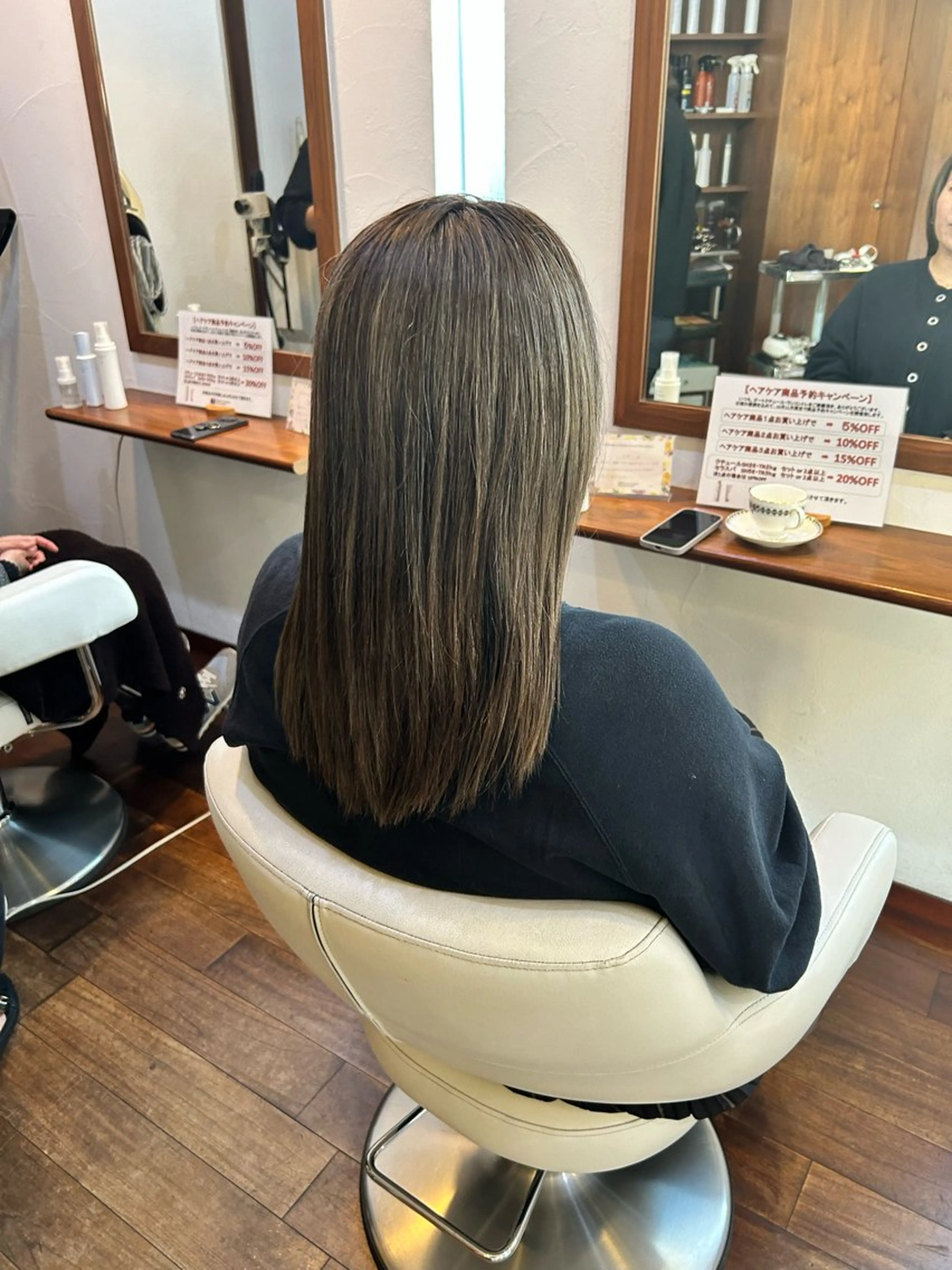 セミロング HAIRsalon BONDS所属・パーマスタイル/ 縮毛矯正/江口翔伍のヘアスタイル