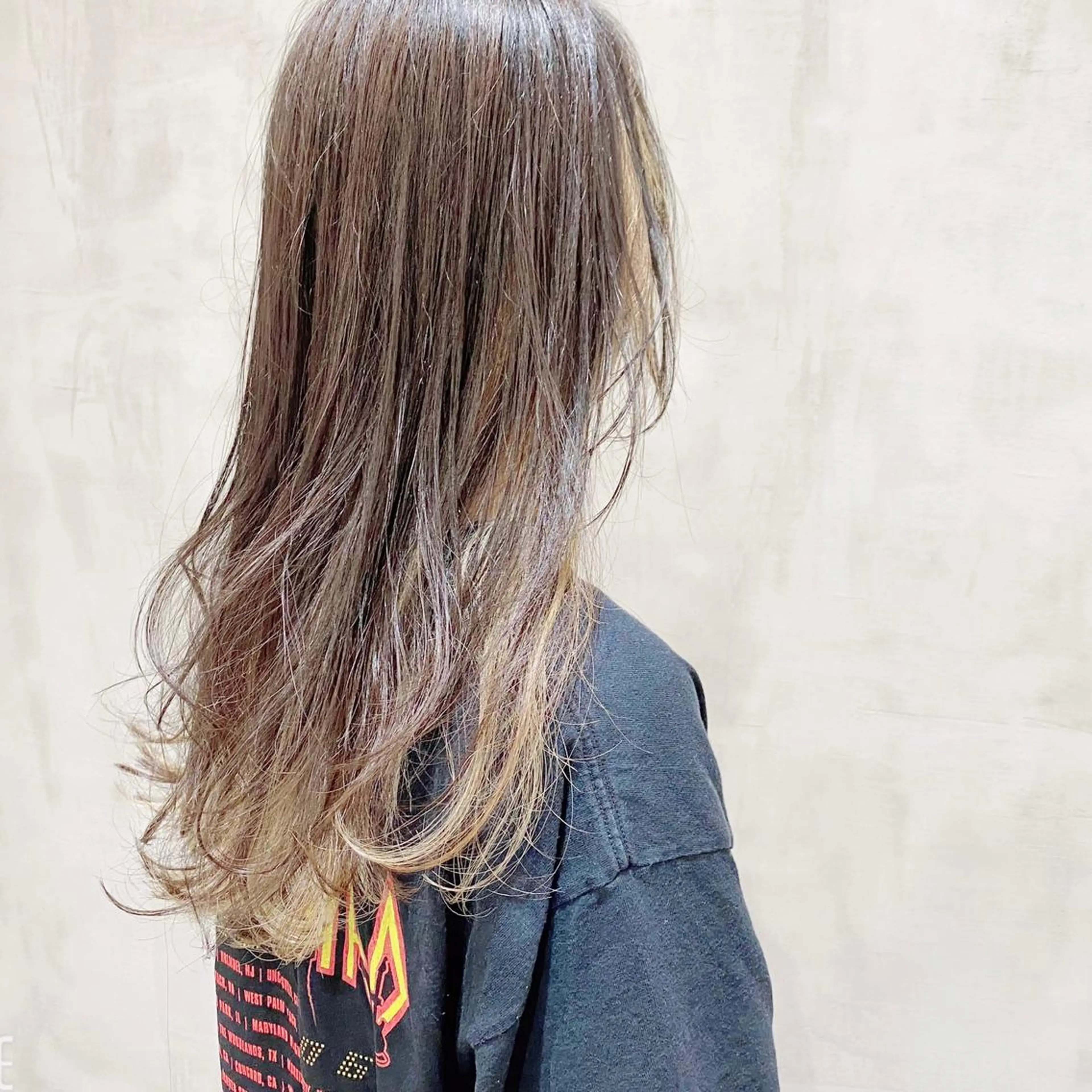 ロング カラー カット ヘアカラー トリートメント ill副店長 立和田純也のヘアスタイル