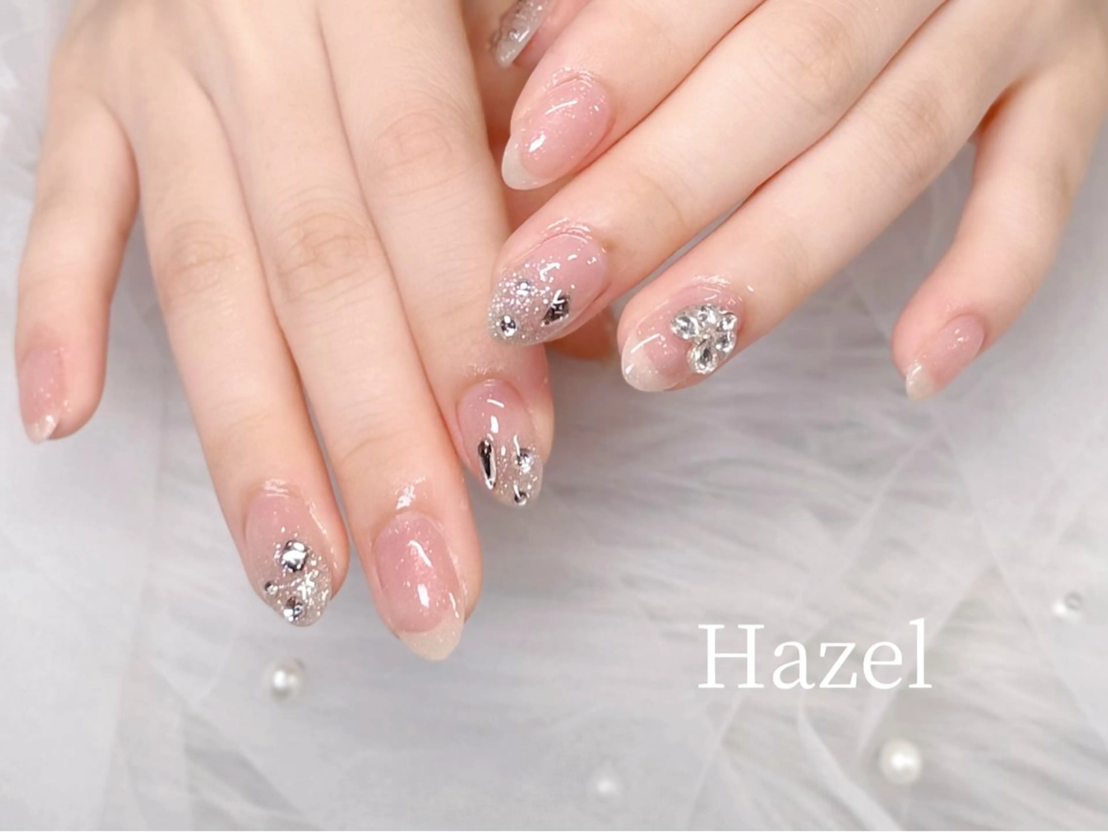 ネイル 持ち込み 🤍Hazel ユイ 吉祥寺🤎のネイルデザイン