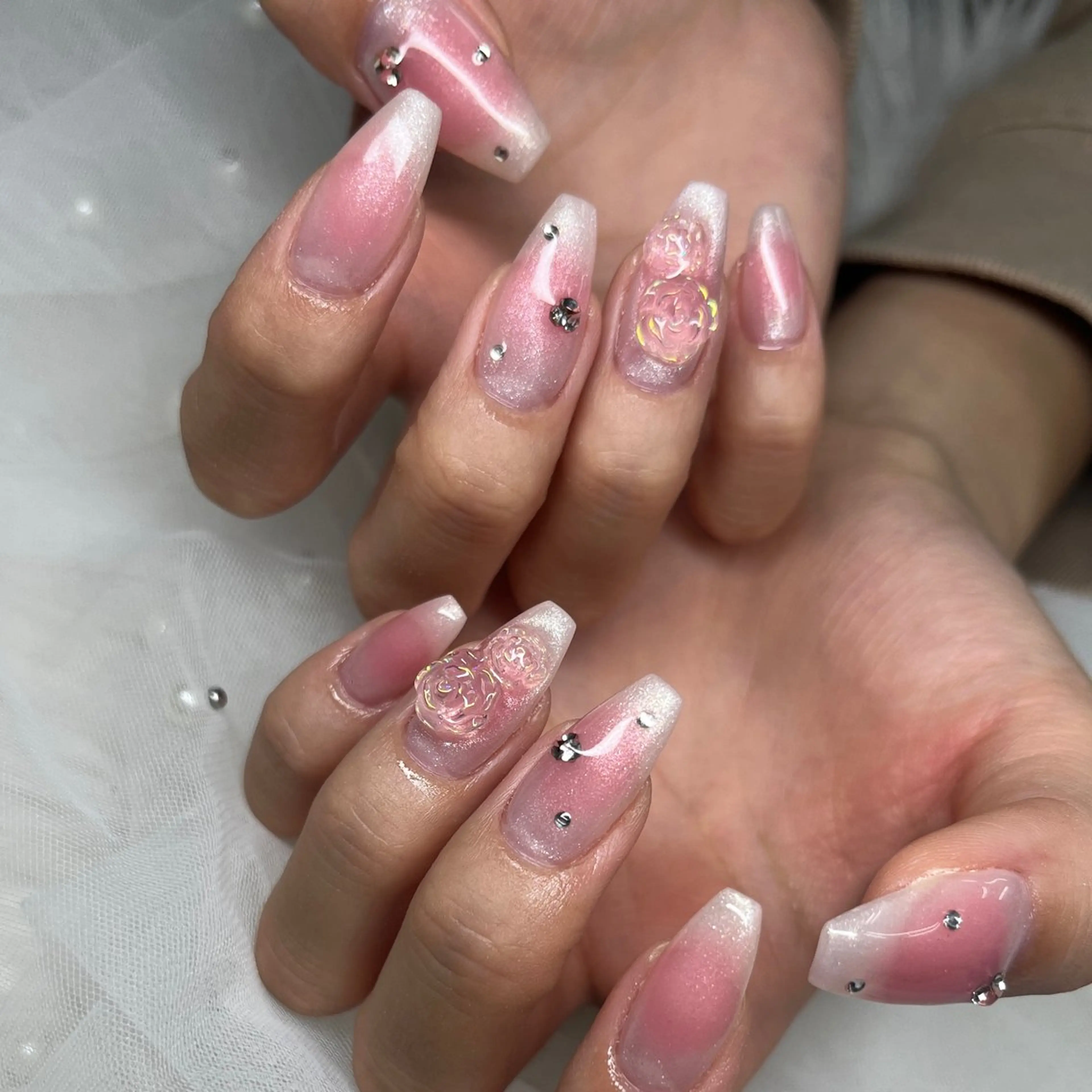 ネイル ハンドネイル tener 🖤yua🖤のネイルデザイン