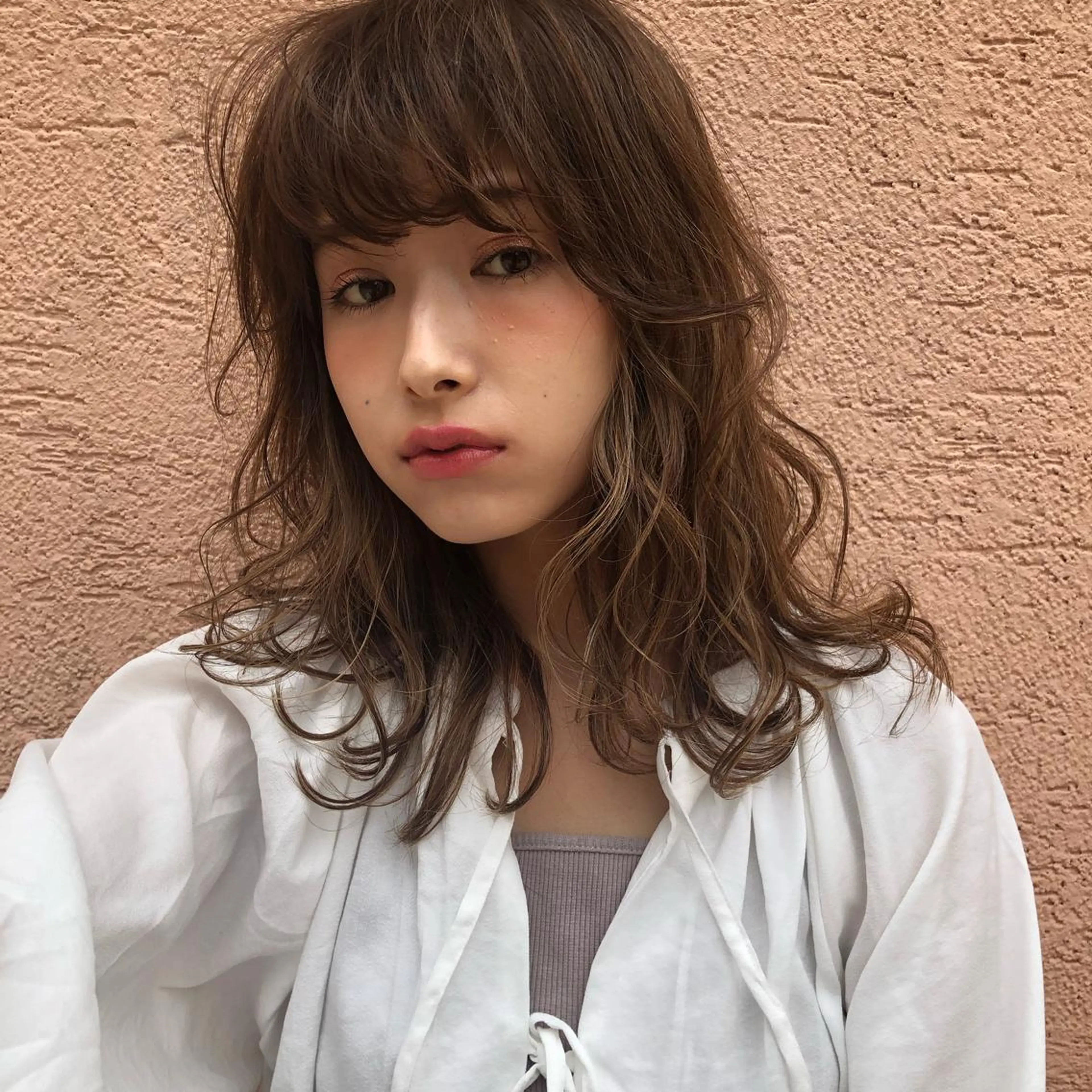 ミディアム カラー パーマ ヘアアレンジ apish aoyama所属・武 愛子の眉毛・アイブロウイメージ