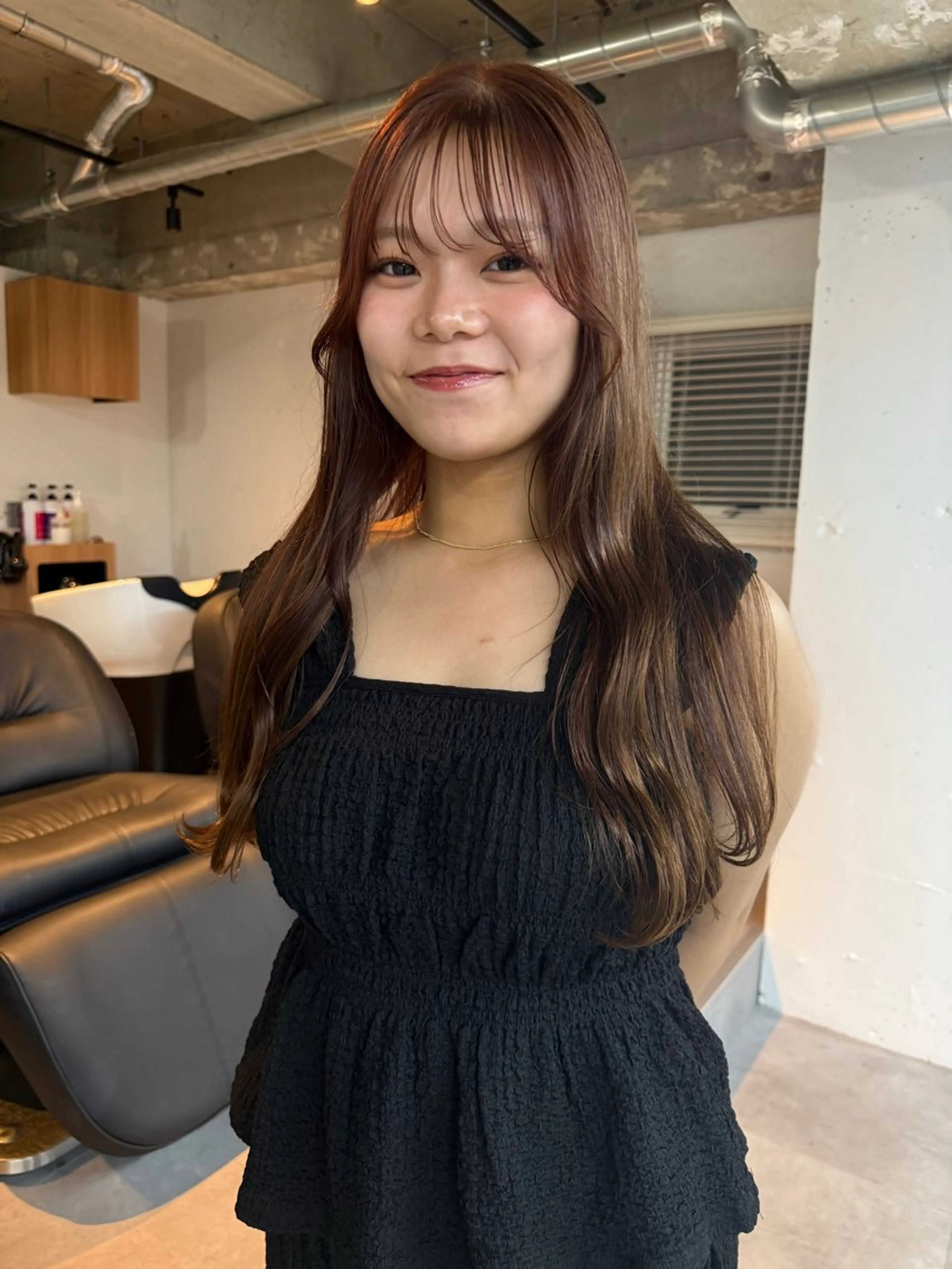 ロング 𝗿 𝗶 𝗶 ／ナチュラルカラーのヘアスタイル