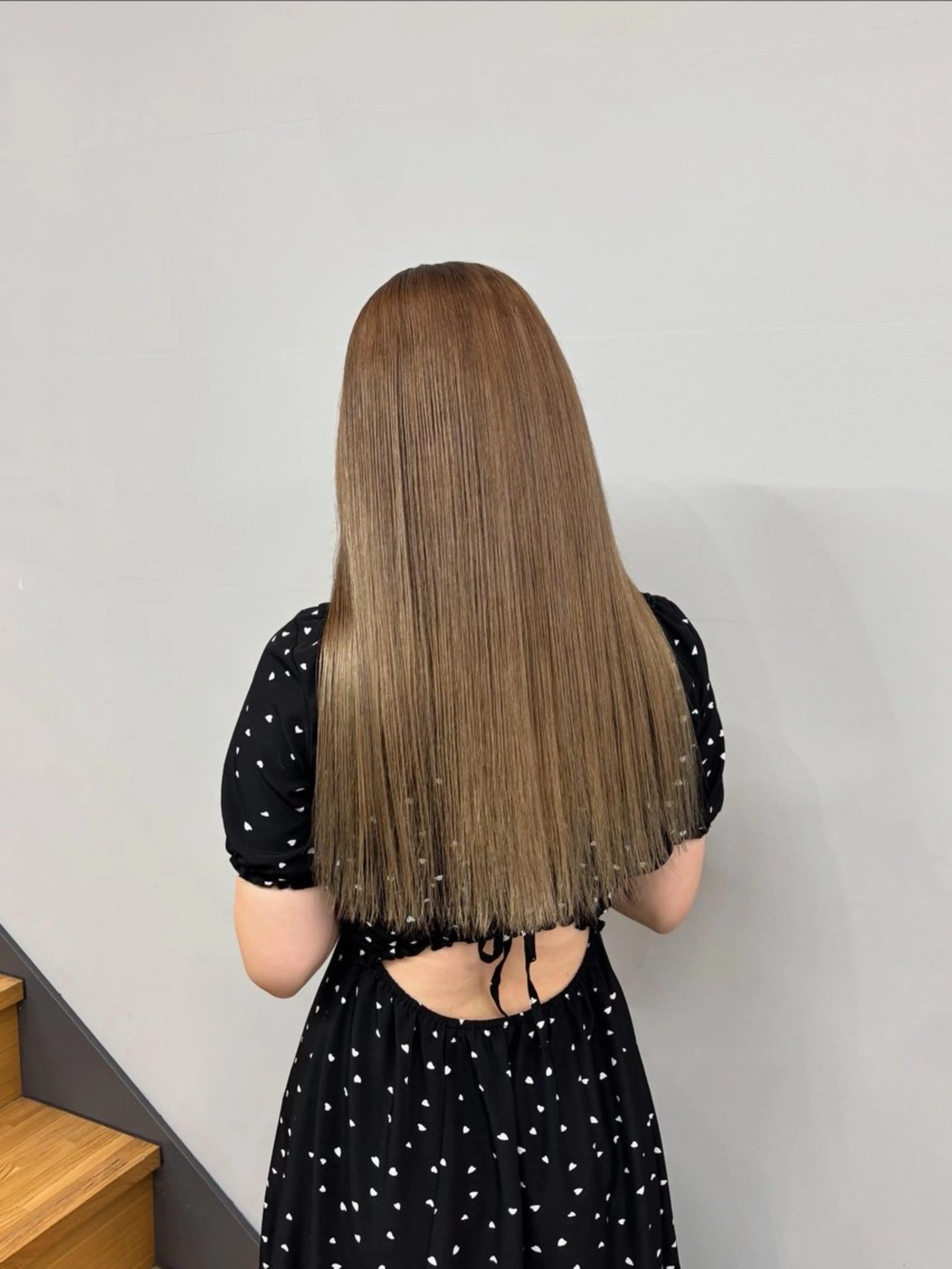 ロング カラー ヘアカラー ideue hanaのヘアスタイル