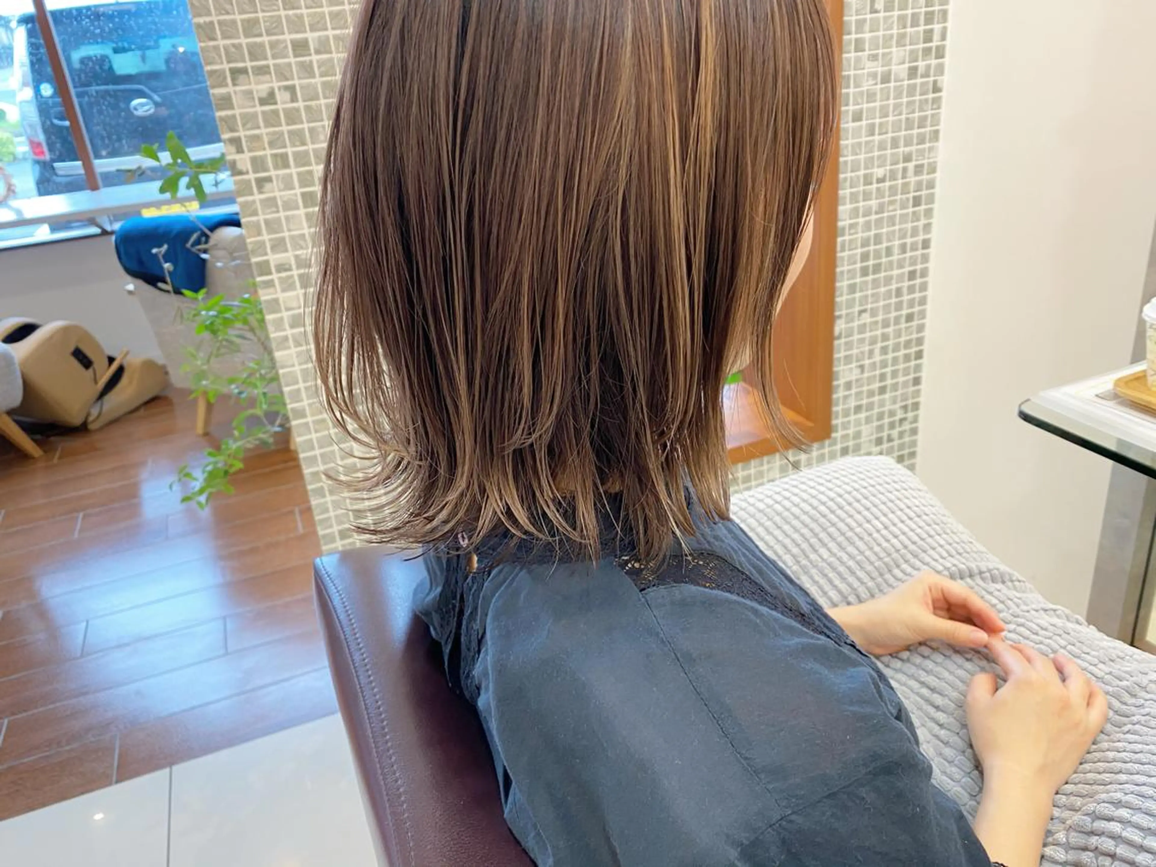 ショート カラー レイヤーカット 外ハネヘア カット ヘアカラー トリートメント 鈴木 翔梧のヘアスタイル