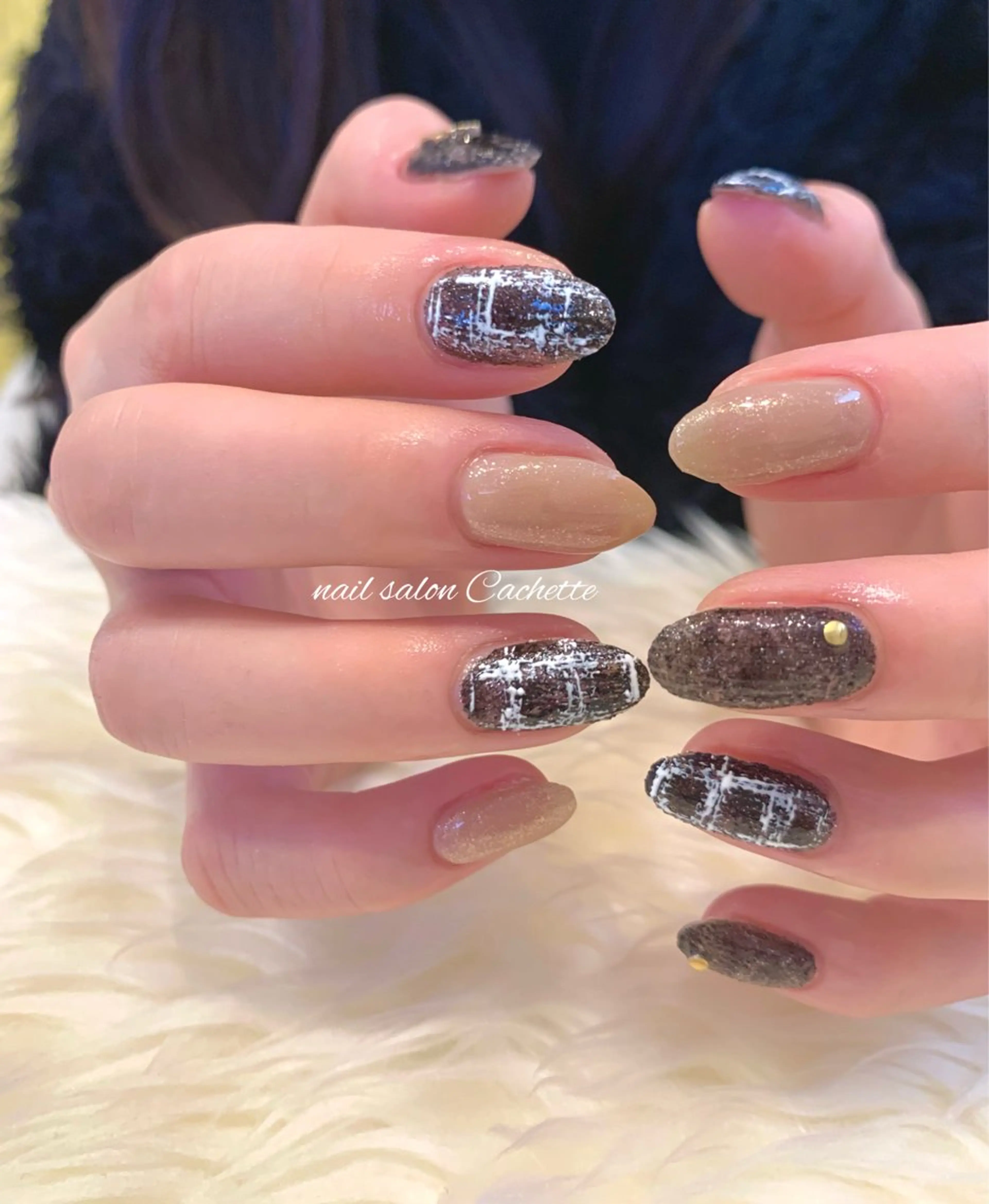ネイル ハンドネイル ✧Cachette✧ YUKARIのネイルデザイン