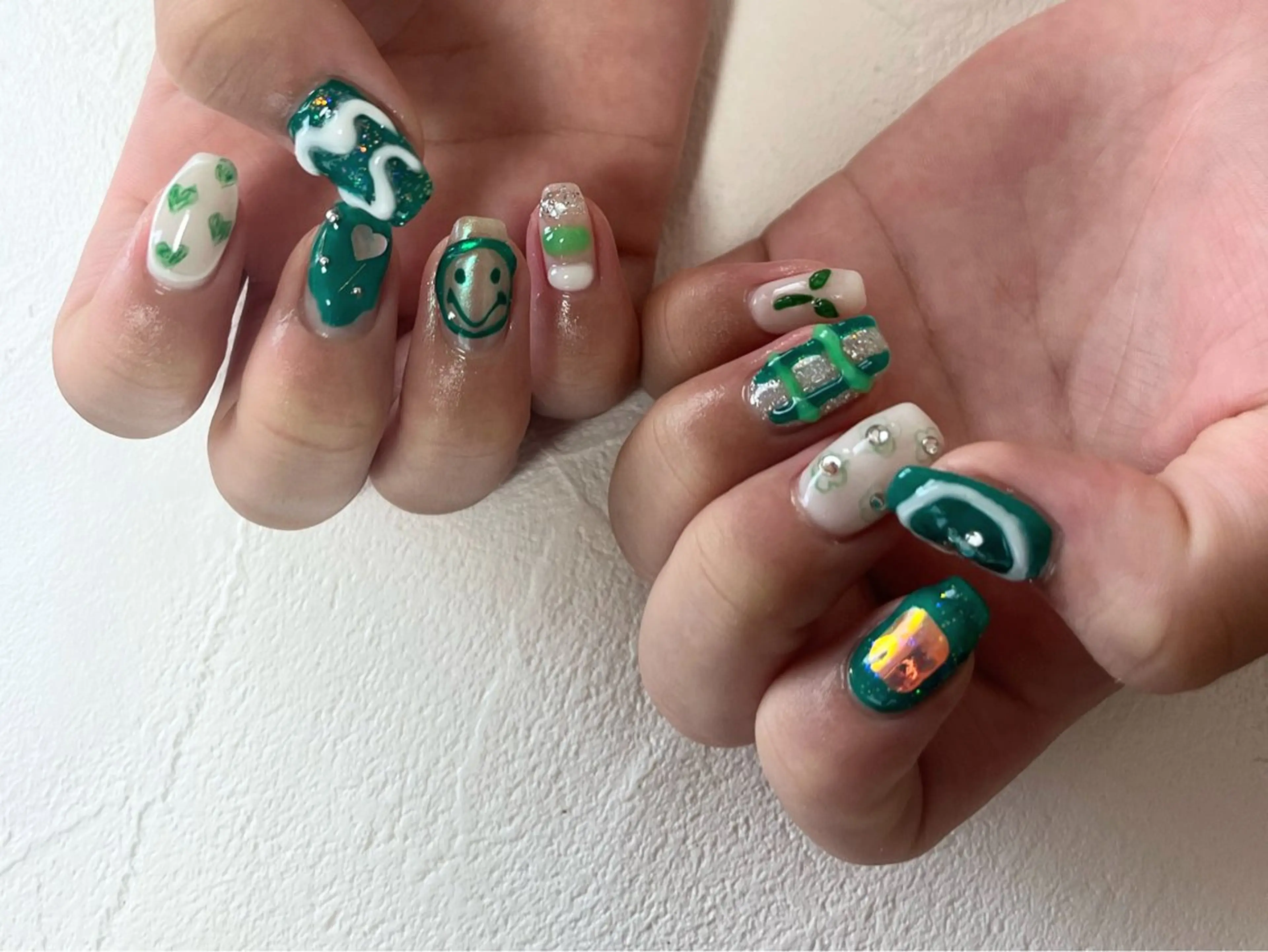 ネイル ジェルネイル 持ち込み ハンドネイル tamu nail 　金町のネイルデザイン