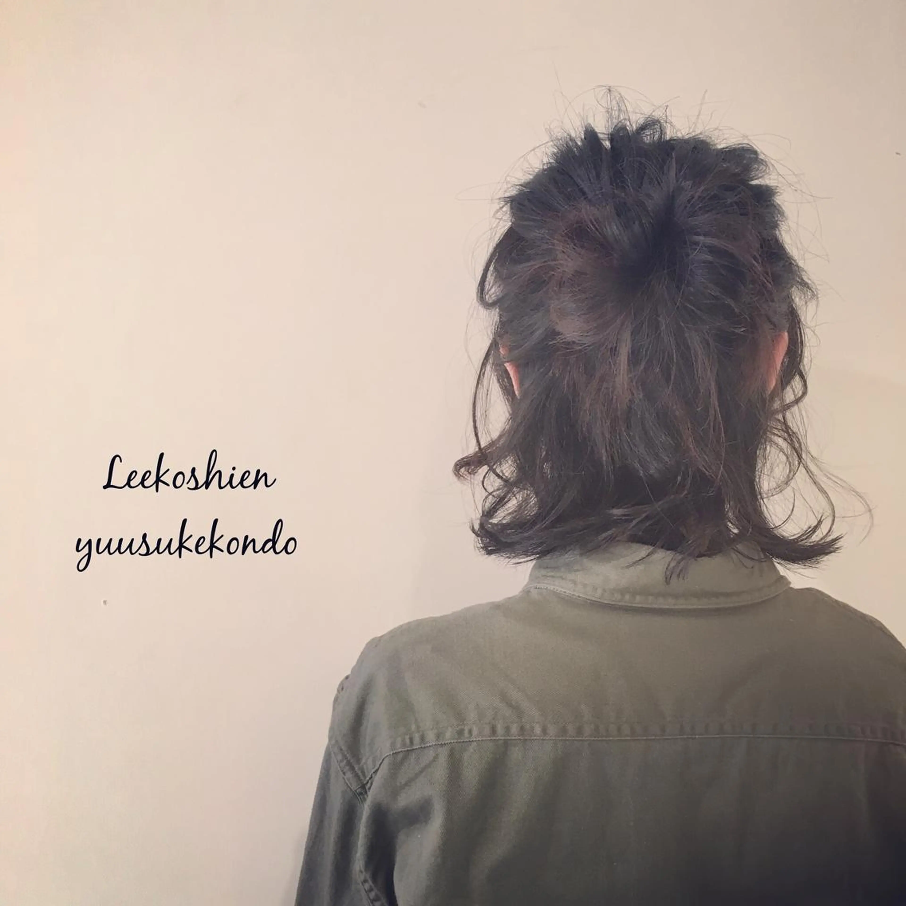 ヘアアレンジ ハーフアップ _WHITE高槻所属・_WHITE高槻店 yusukeのヘアスタイル