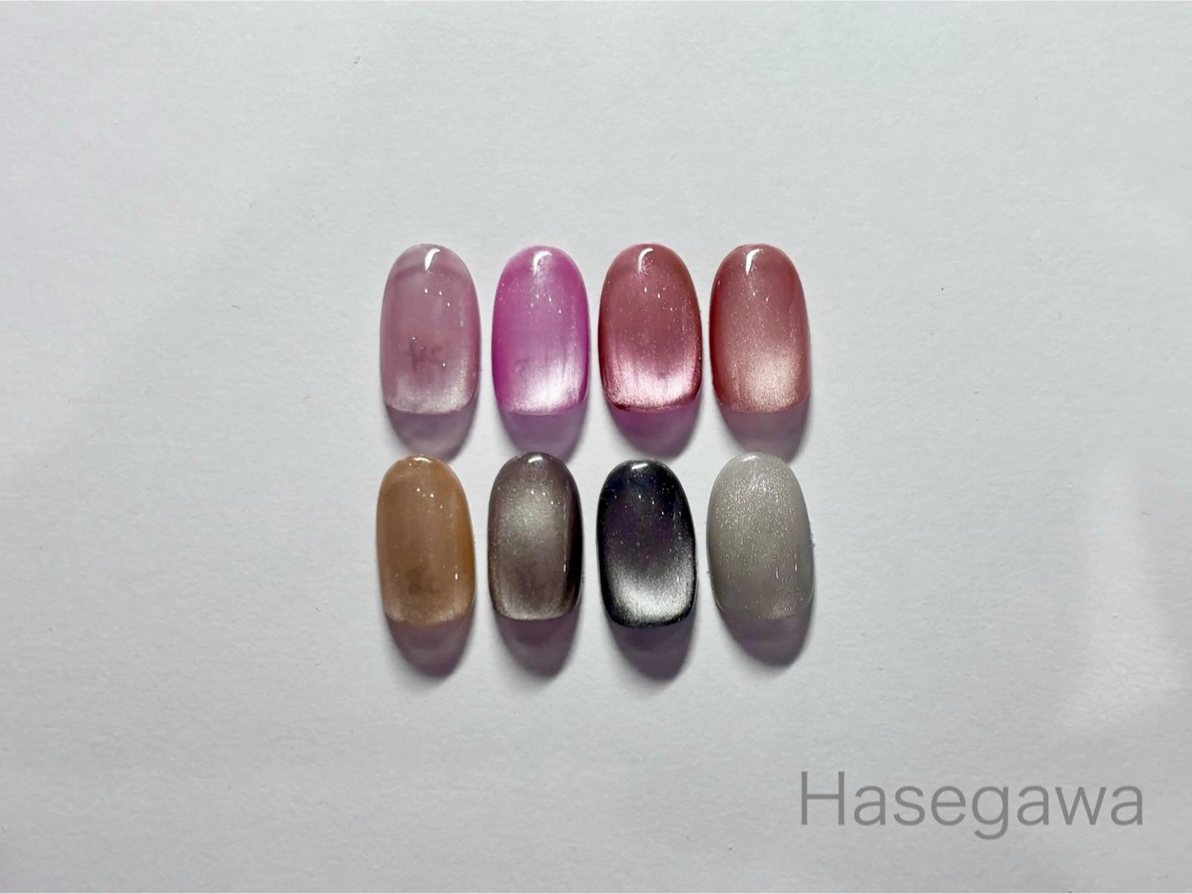 ネイル マグネットネイル 春ネイル ハンドネイル DROP所属・DROP 長谷川のネイルデザイン