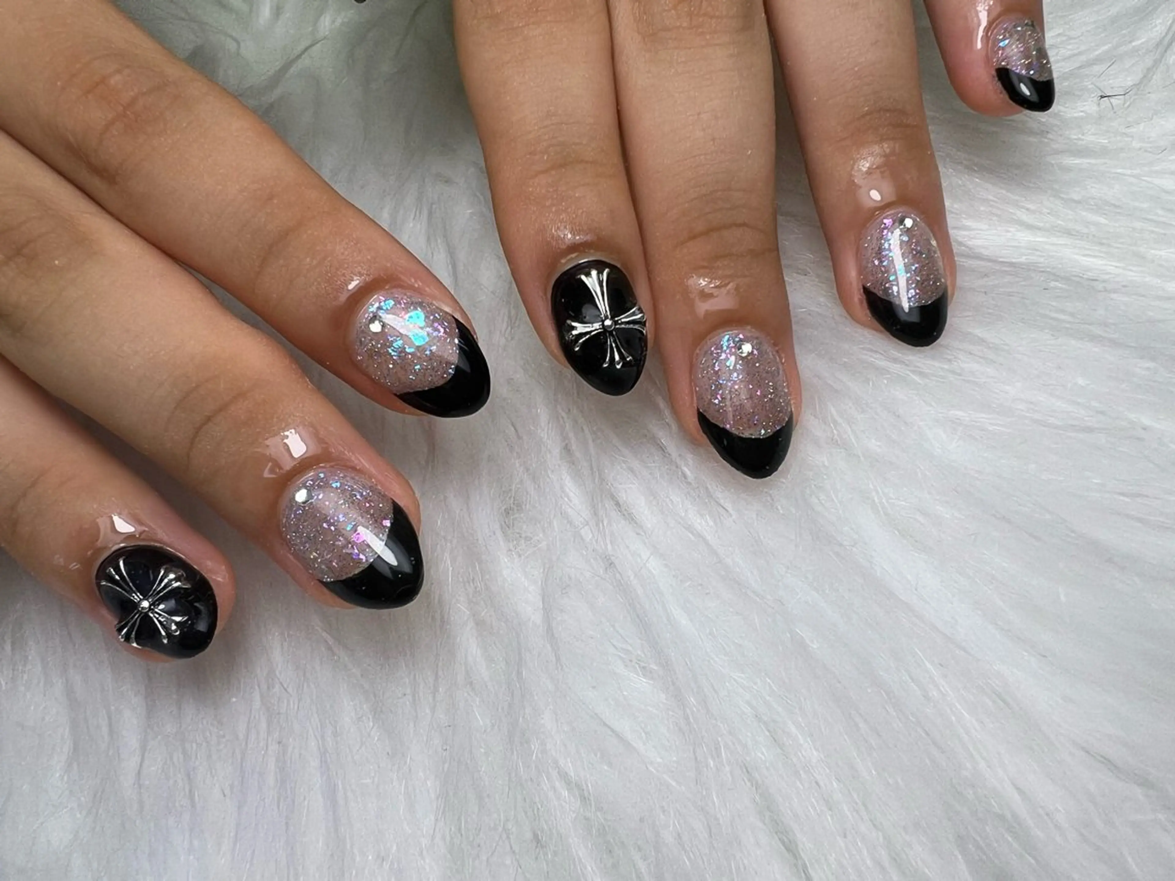 ネイル ハンドネイル Mana‪ ‪·͜· ❤︎‬のネイルデザイン