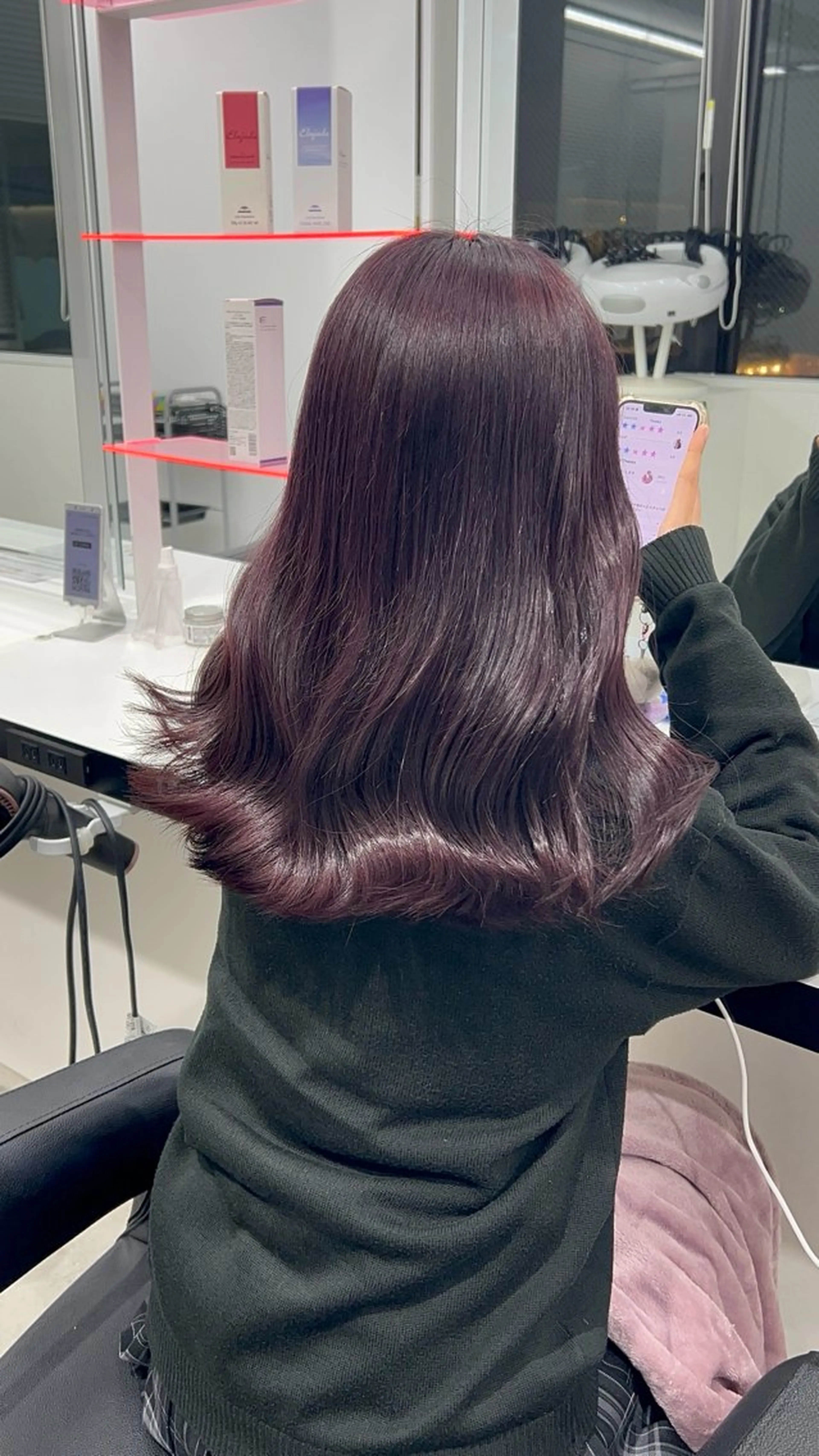 ロング カラー エフェクトブリーチ／ レイヤーカット／翔のヘアスタイル