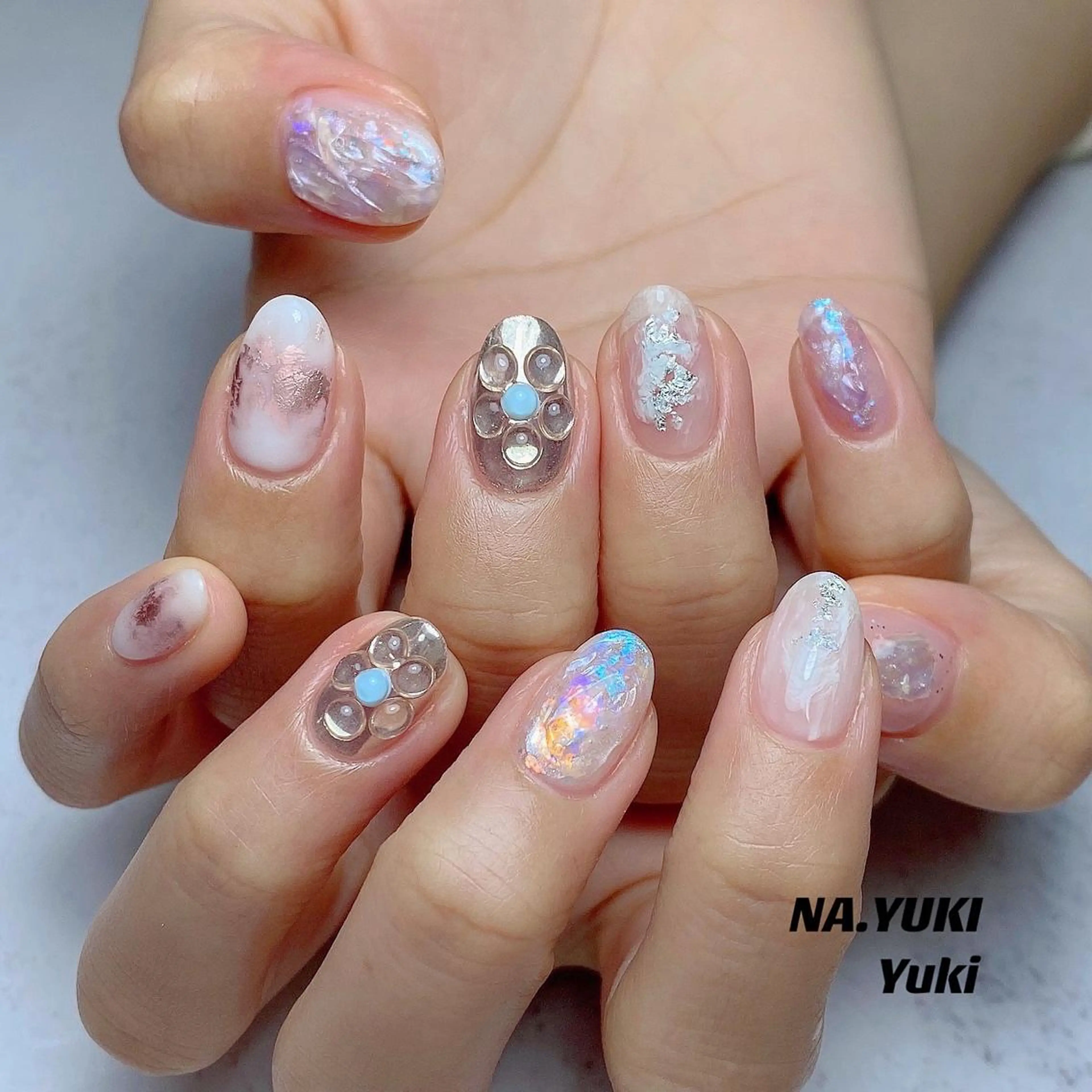 ネイル ハンドネイル ハンドケア ナユキNA.YUKI 池袋店のネイルデザイン