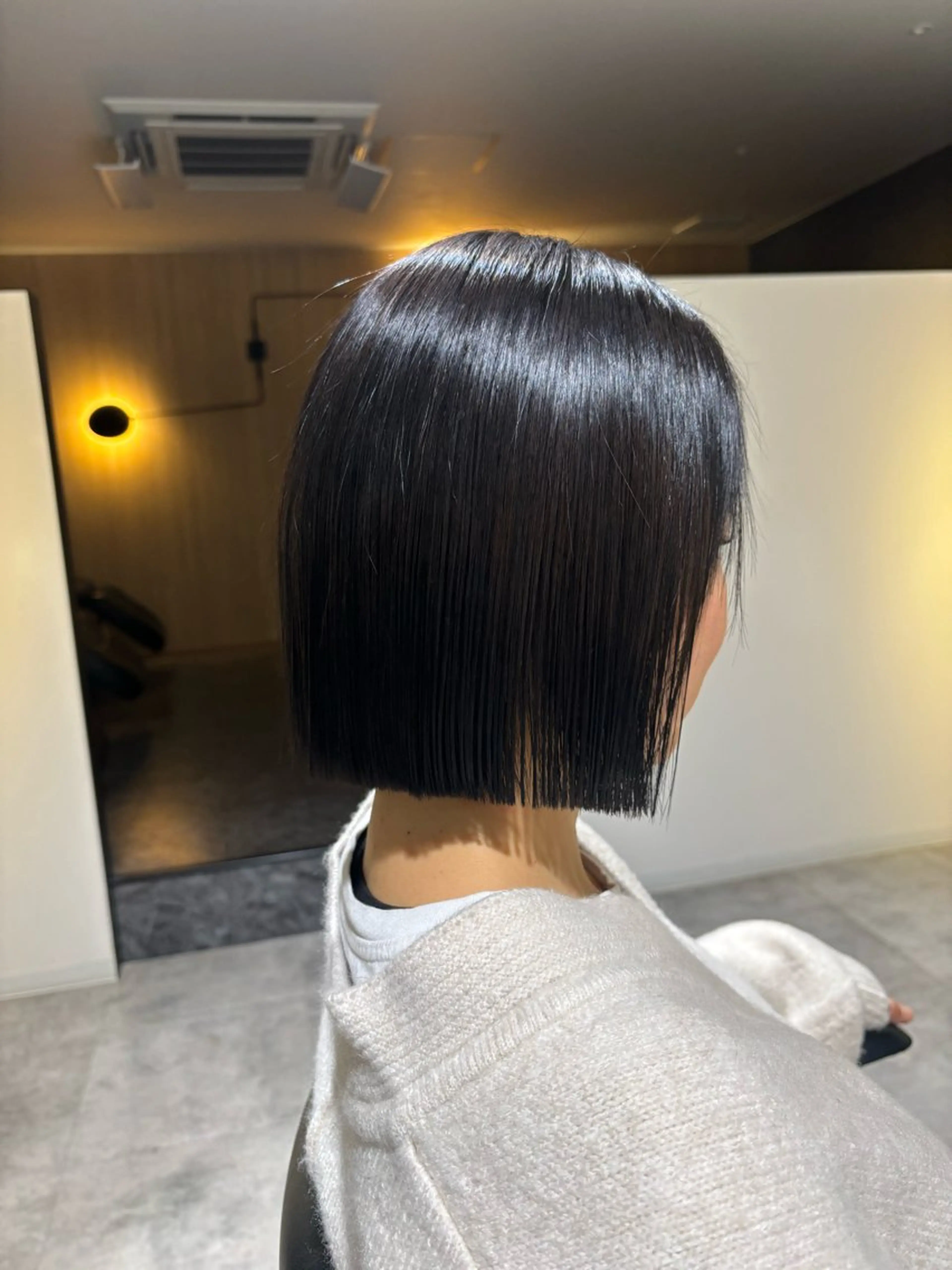 ショート ボブ 重里 瑠花のヘアスタイル