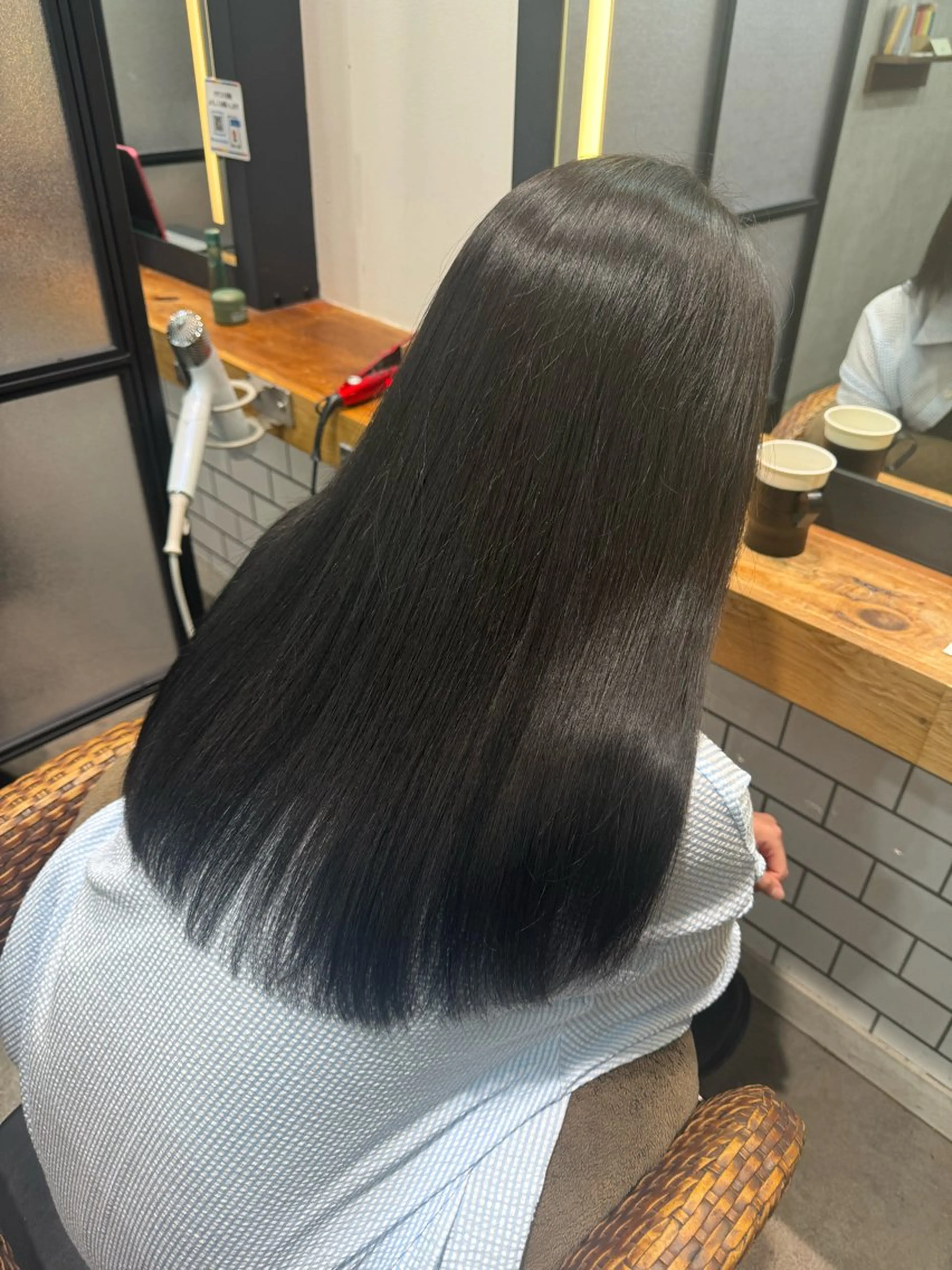 ロング カラー カット ヘアカラー トリートメント 暖色カラー🤎Red Neo　meiのヘアスタイル
