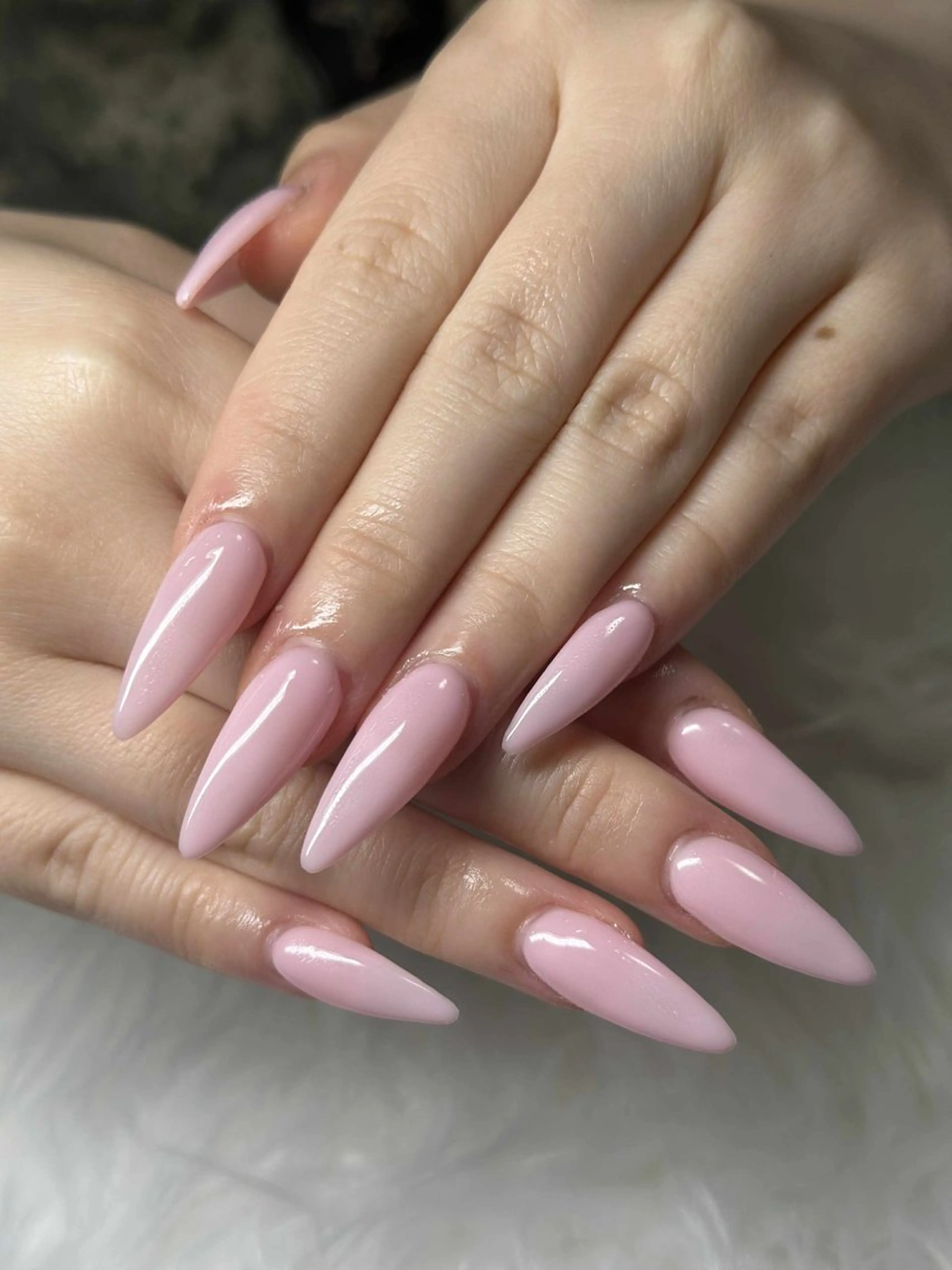 ネイル オーロラネイル フレンチネイル ジェルネイル ハロウィン キラキラネイル ハンドネイル H.baby Nail Salonのネイルデザイン