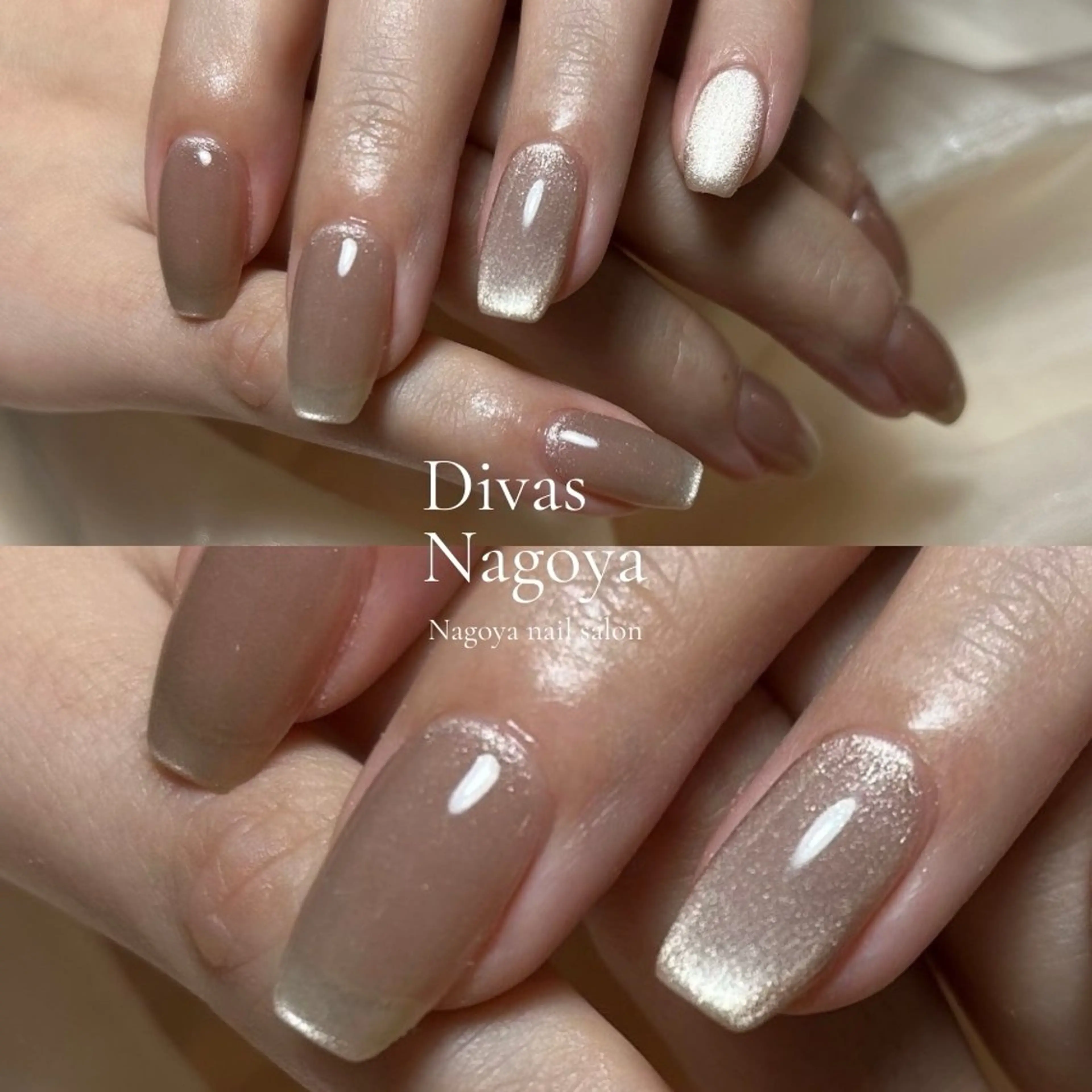 ネイル アートネイル 韓国ネイル マットネイル ミラーネイル ニュアンスネイル ハンドネイル 💕Dig.nail Hideyo🌸のネイルデザイン