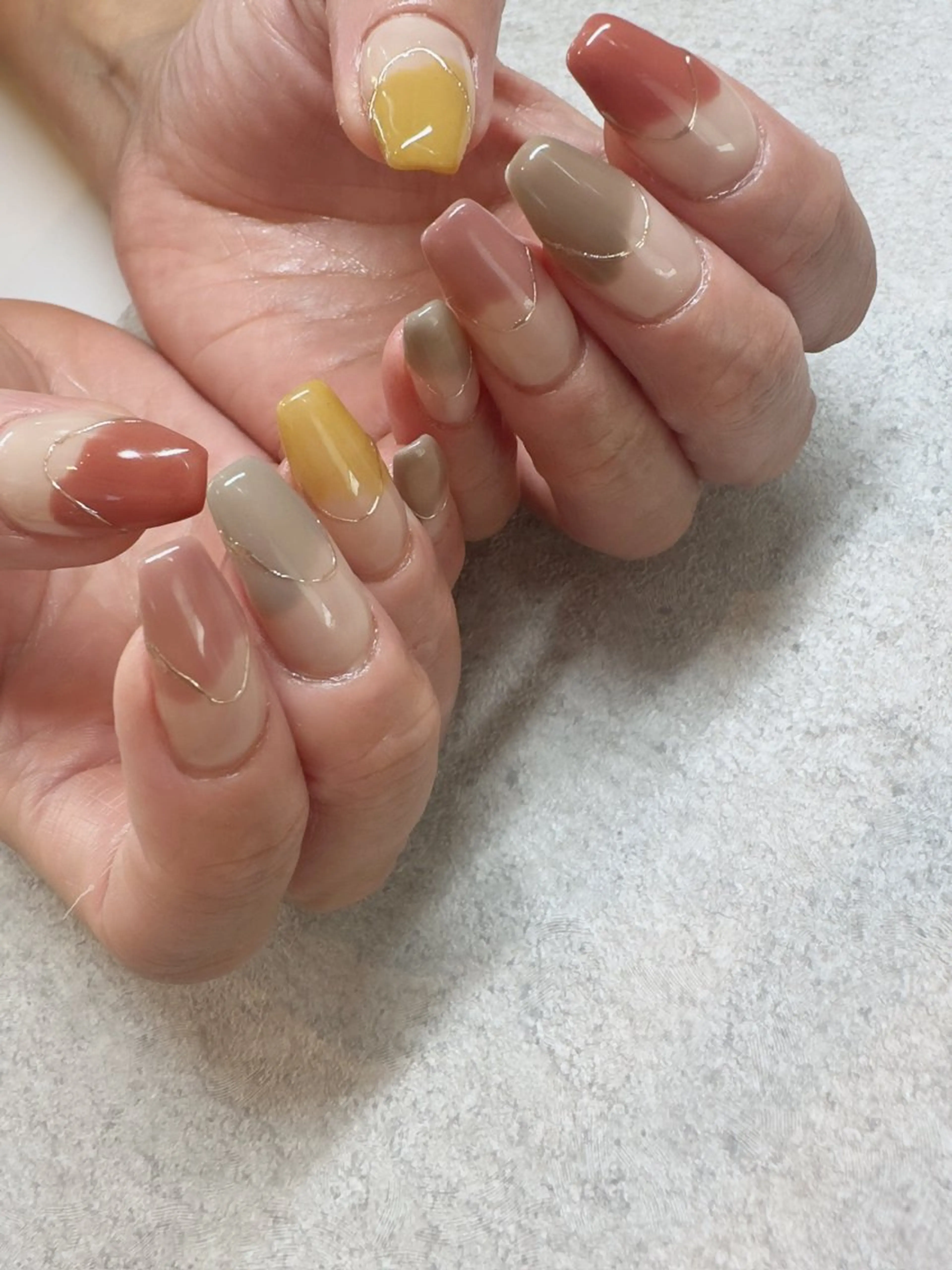 ネイル ミラーネイル ハンドネイル Baden Nail ﾊﾞ-ﾃﾞﾝ ﾈｲﾙのネイルデザイン