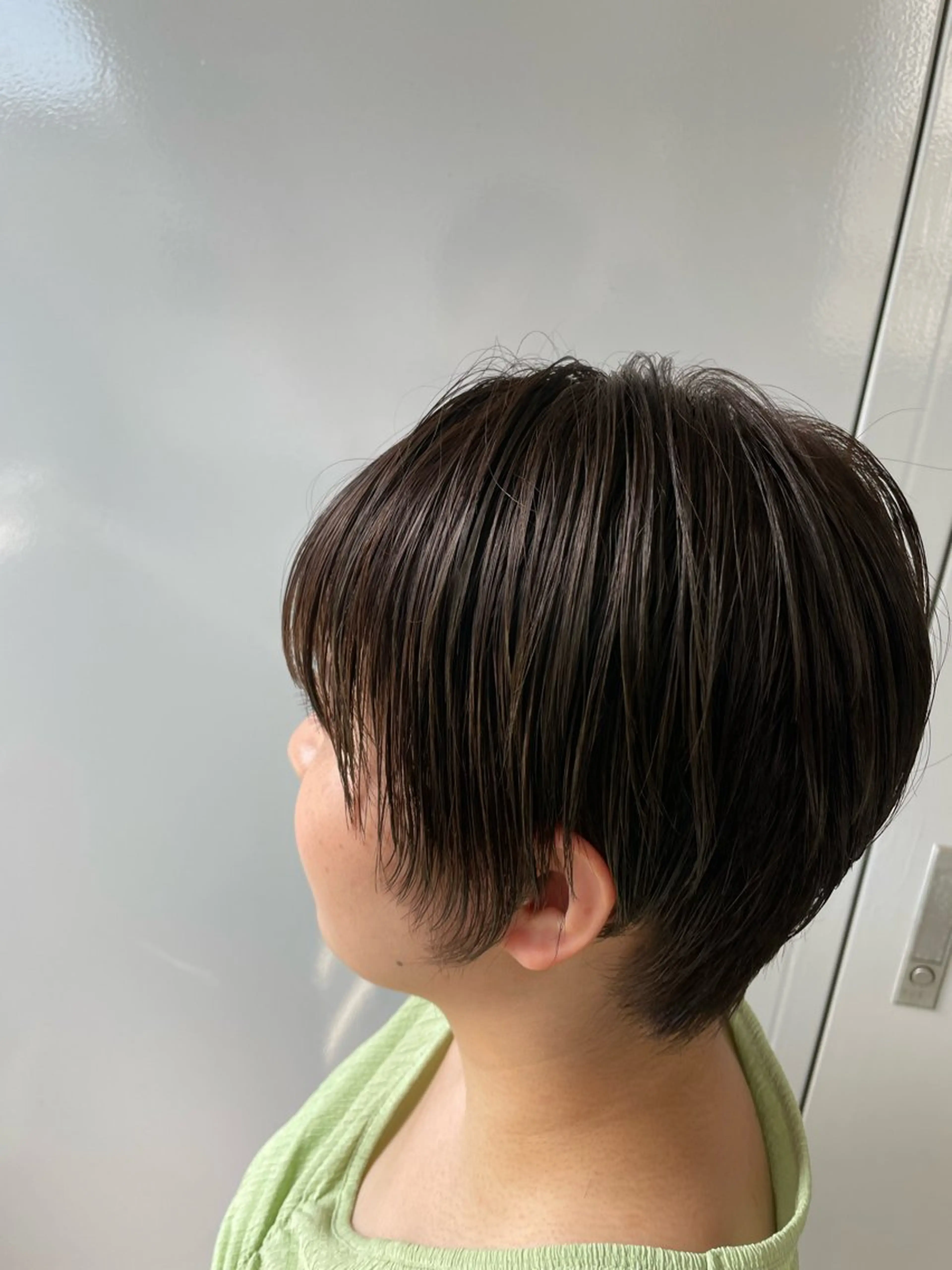 ショート カラー カット ヘアカラー トリートメント 白取 星矢のヘアスタイル