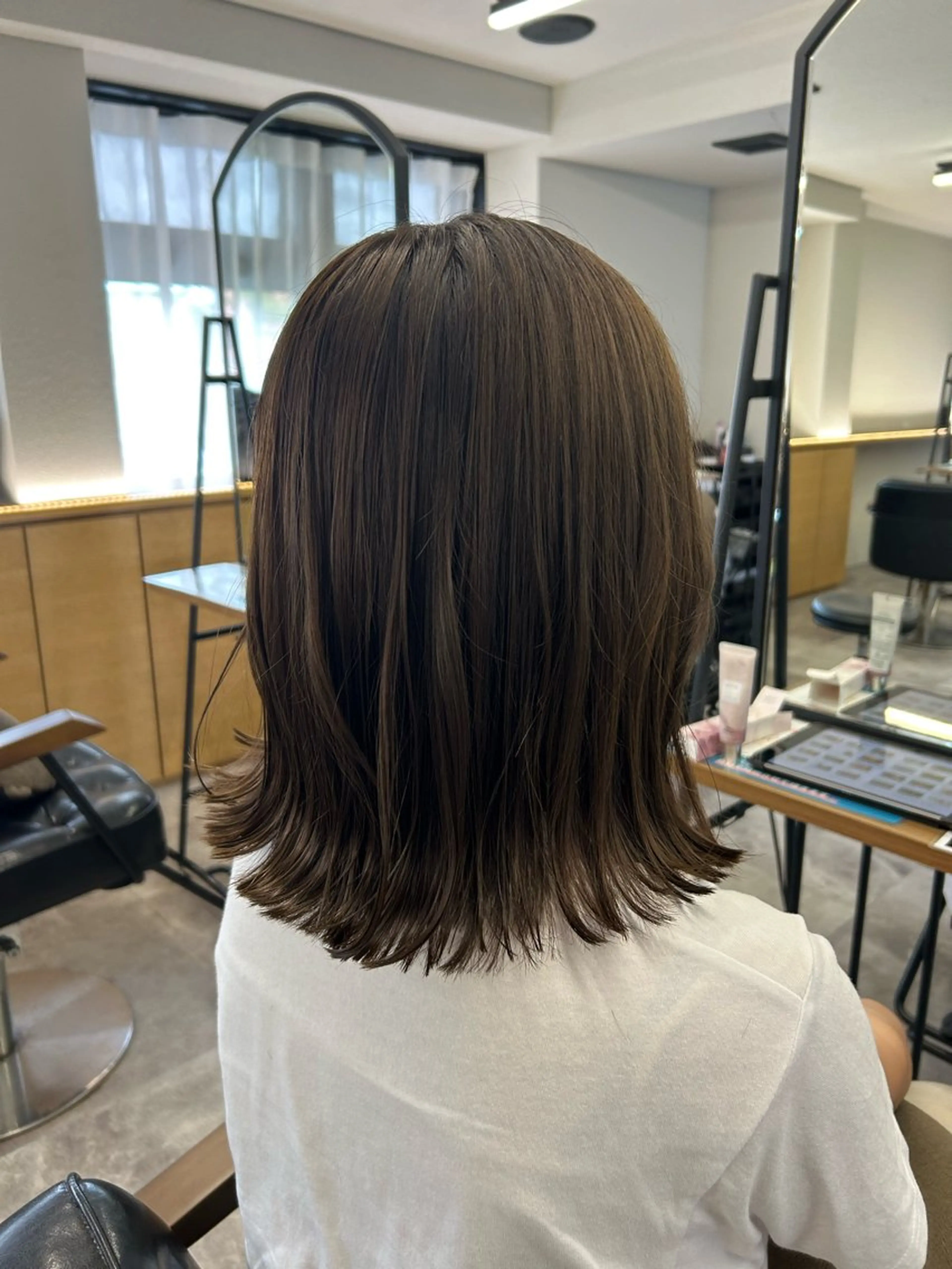 カラー＋シャンプーブローの写真